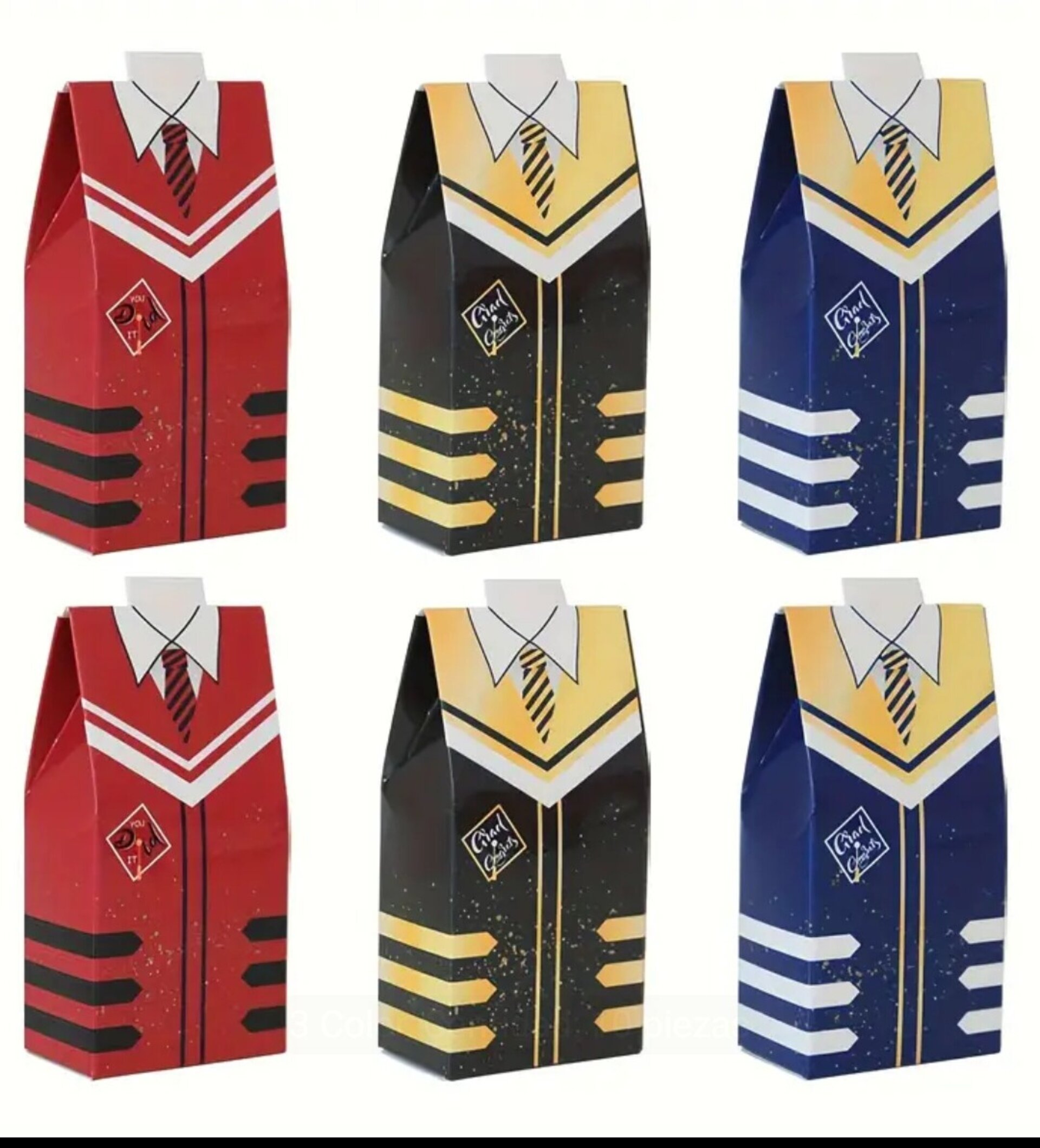 Caja Para Regalos Graduacion 10x5x3 Negra - 4