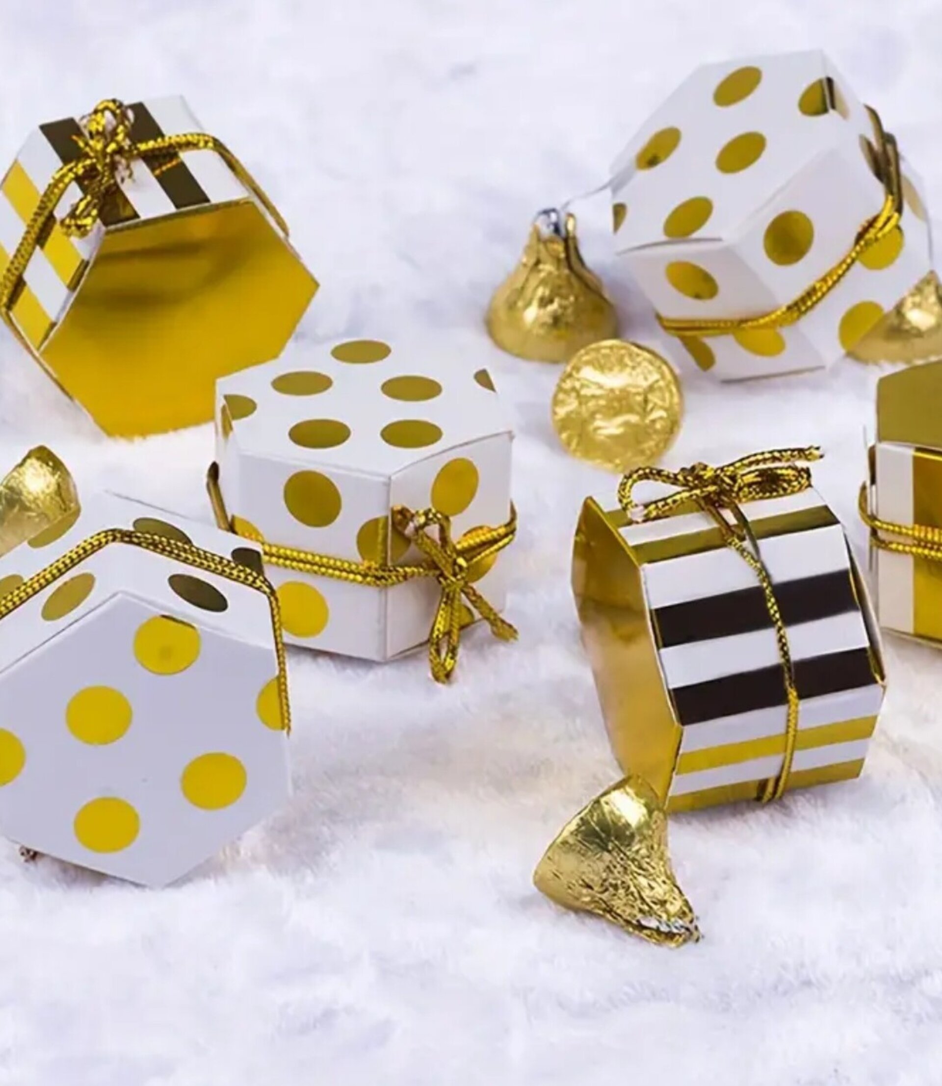 Caja Para Regalos 48x30x25 Bicolor - 7