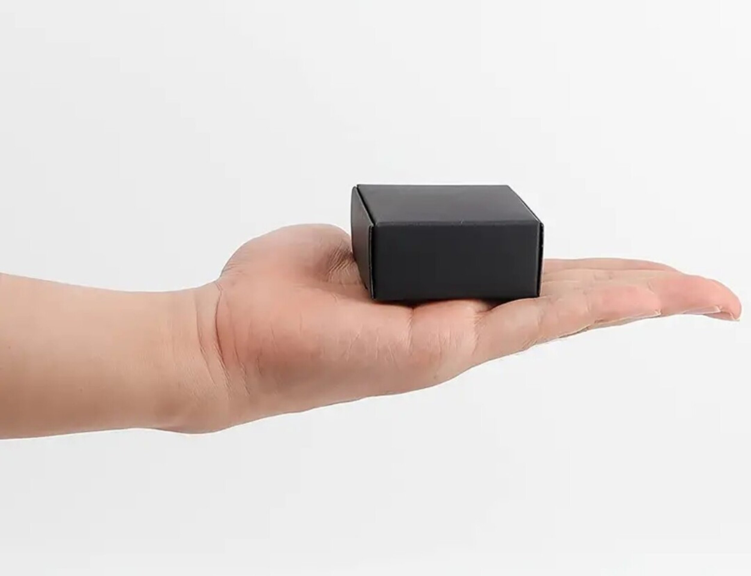 Caja Para Regalos Cuadrada 55x55x25 Negra - 6