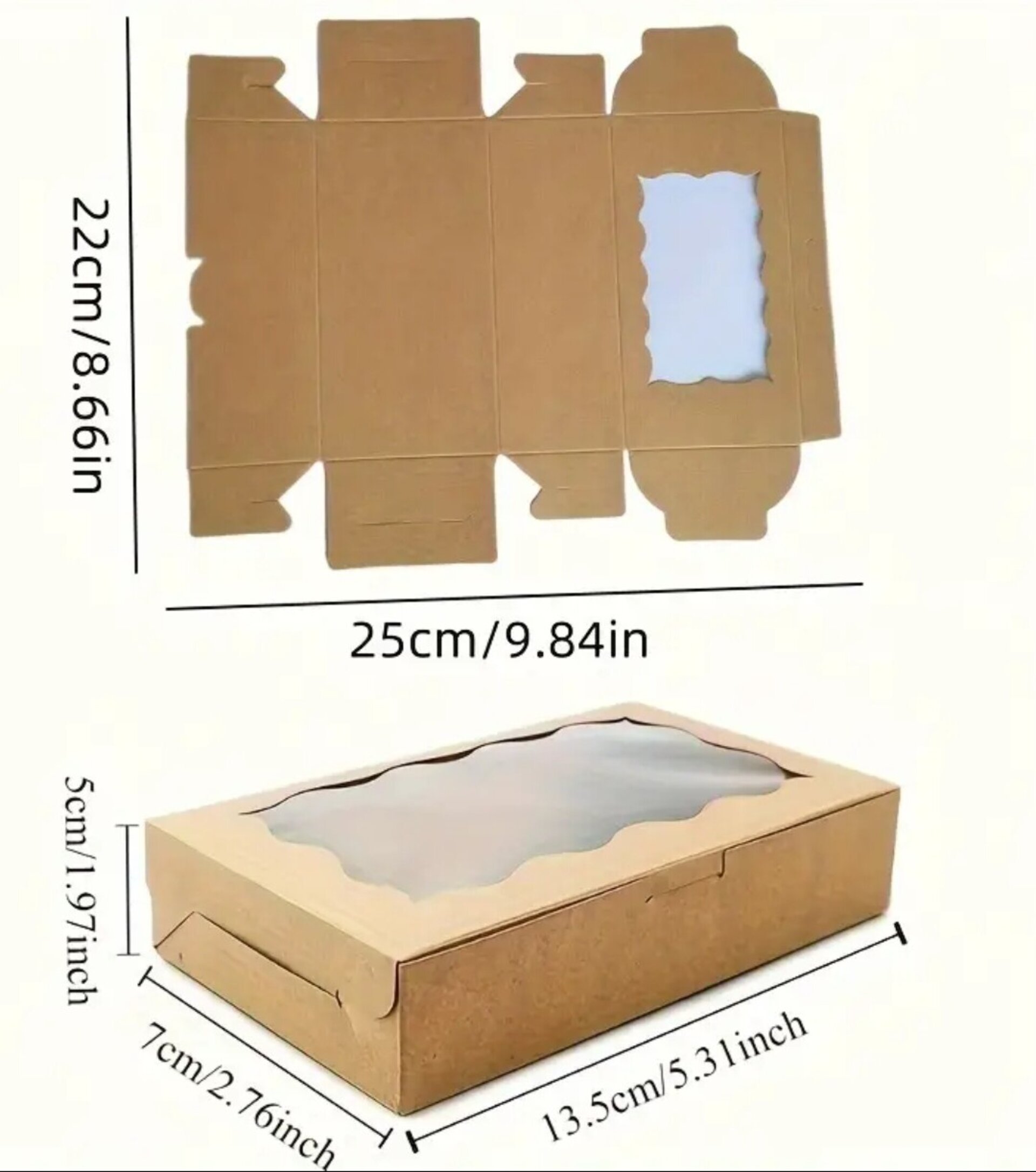 Caja Para Regalos Star 135x70x50 Carne - 5