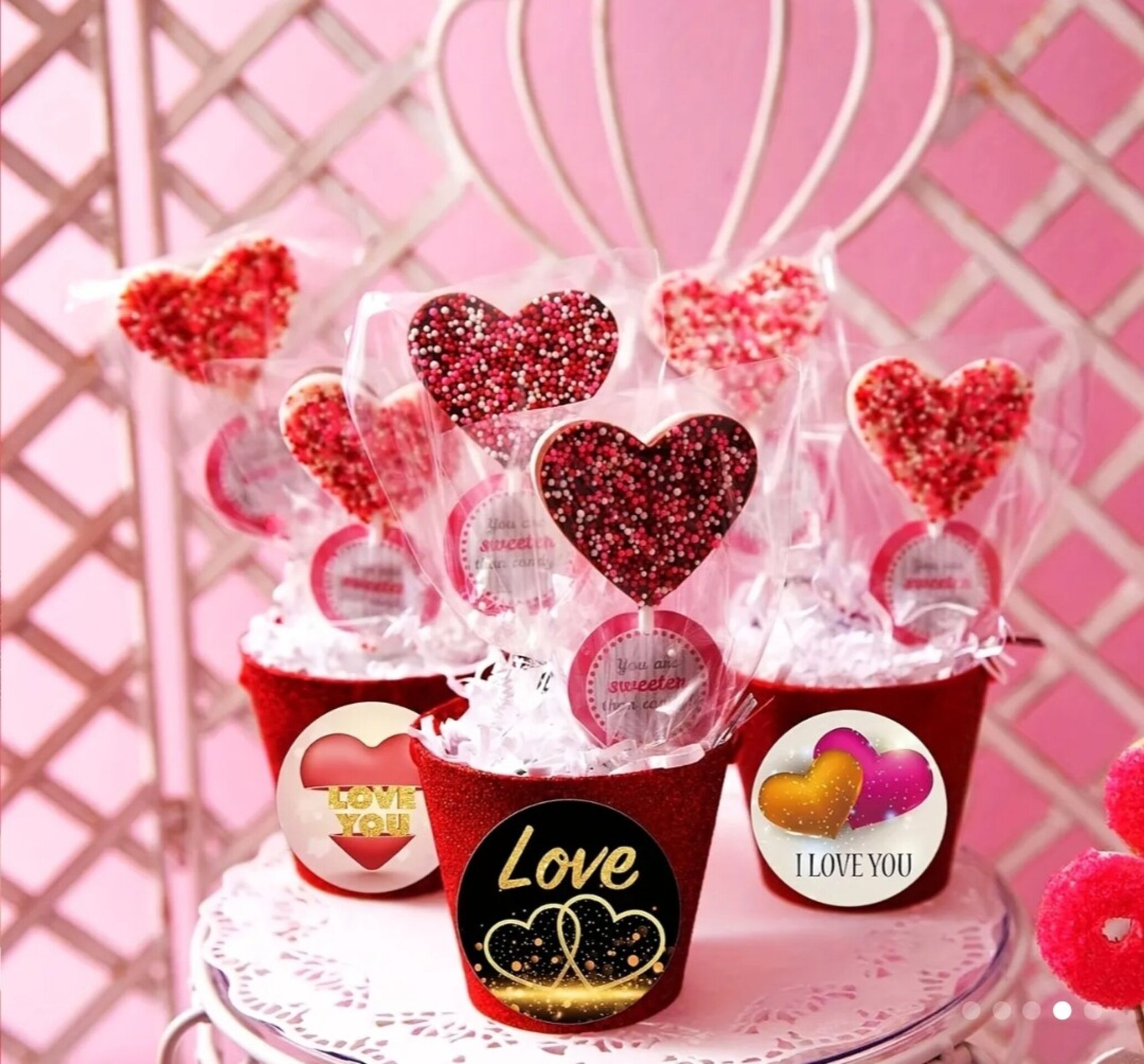 Pegatinas Premium 10 Unidades San Valentín - 4