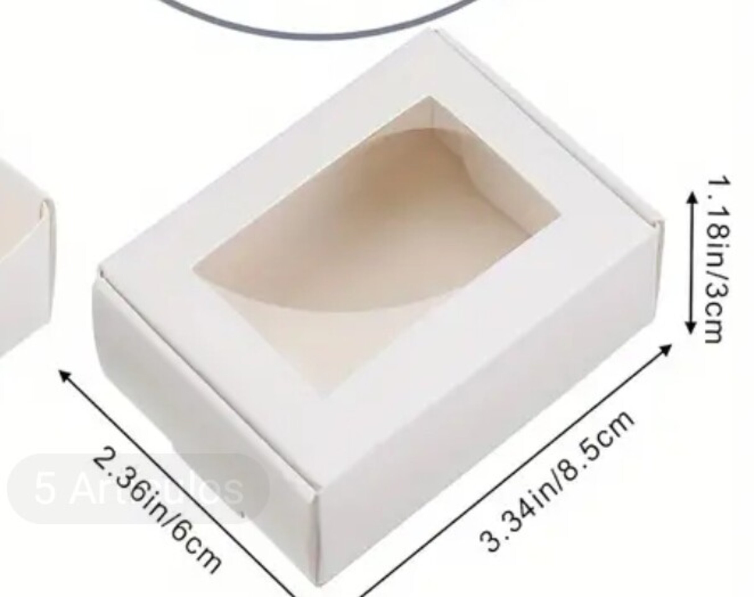 Caja Para Regalos 85x60x30 Blanca - 5