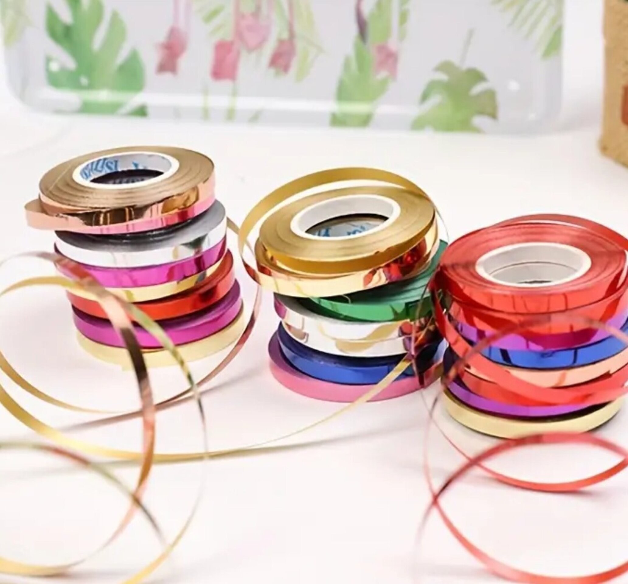 Cinta Rizada Billo Varios Colores - 2