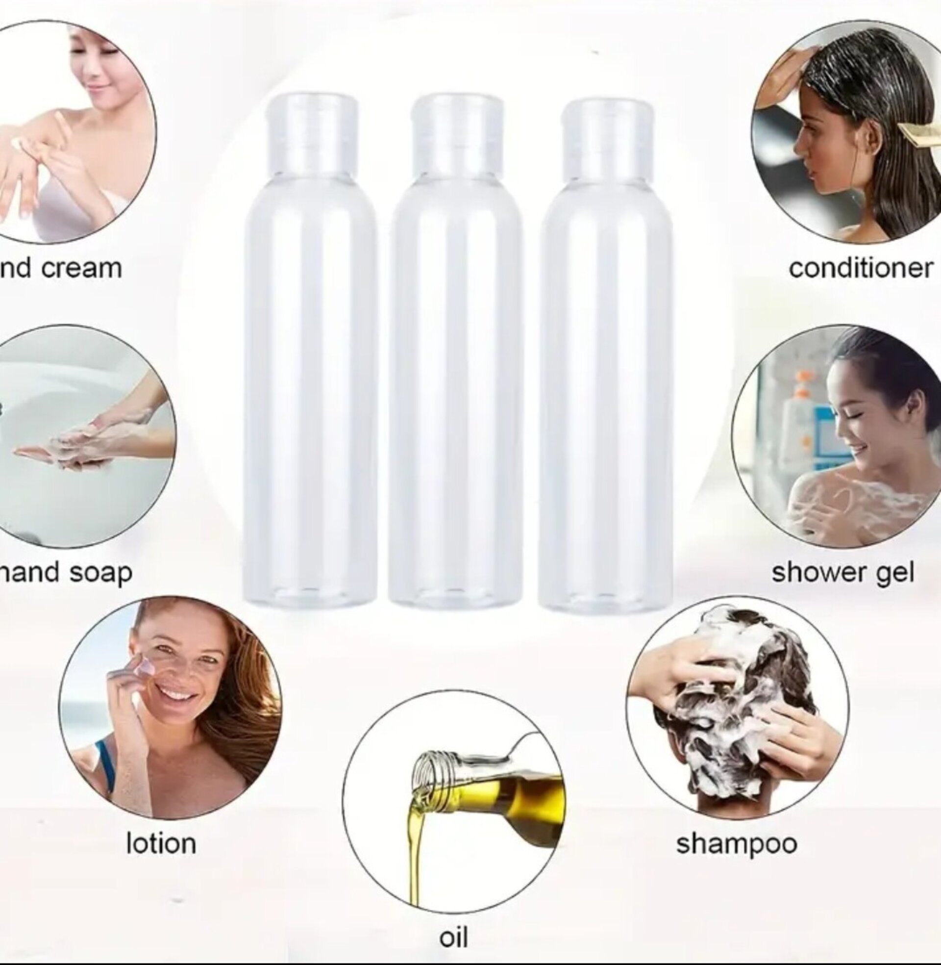 Envase Perfume 30mll Transparente Cloud - 4