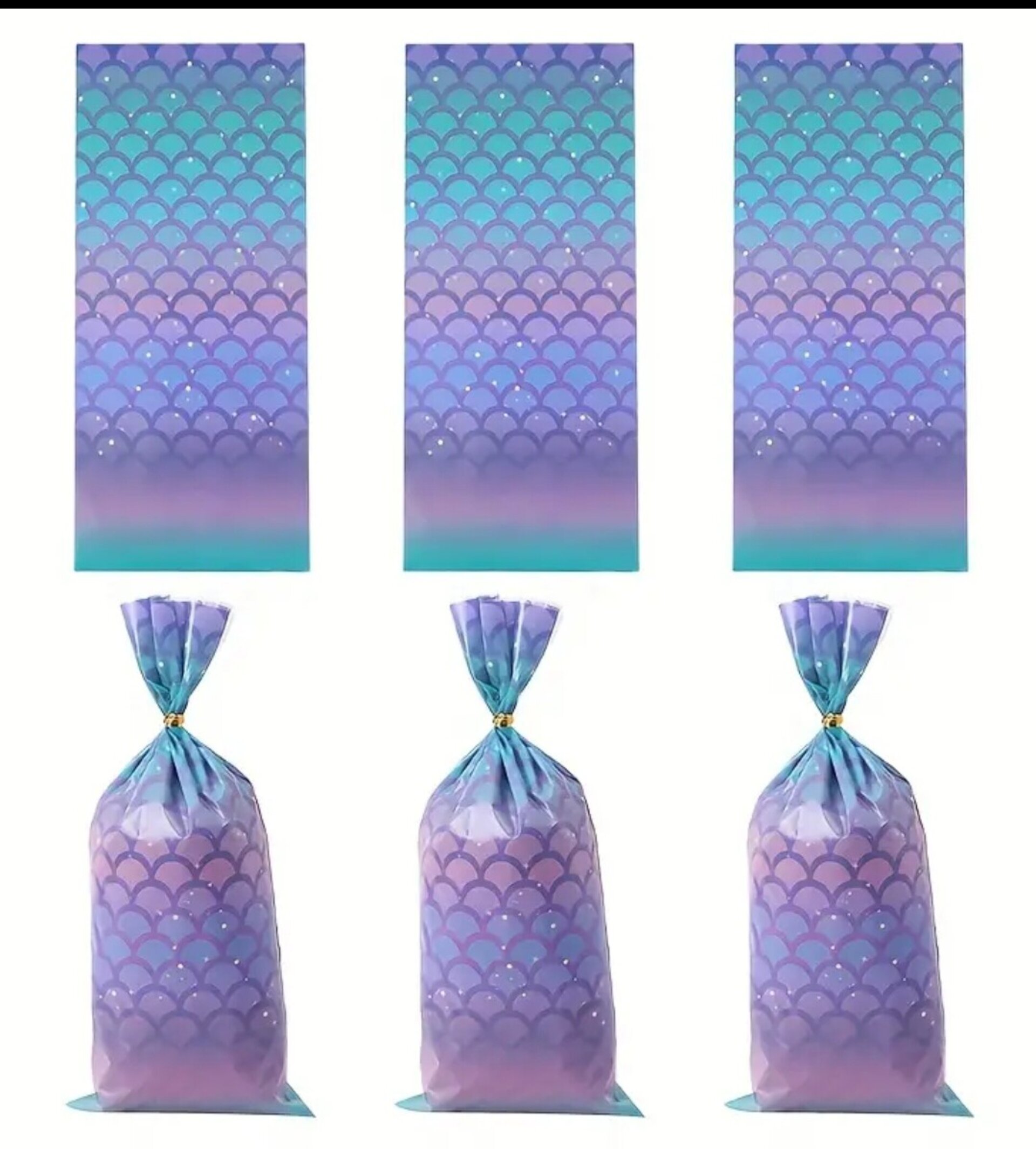 Bolsa Redonda Escamas 125x27 - 2