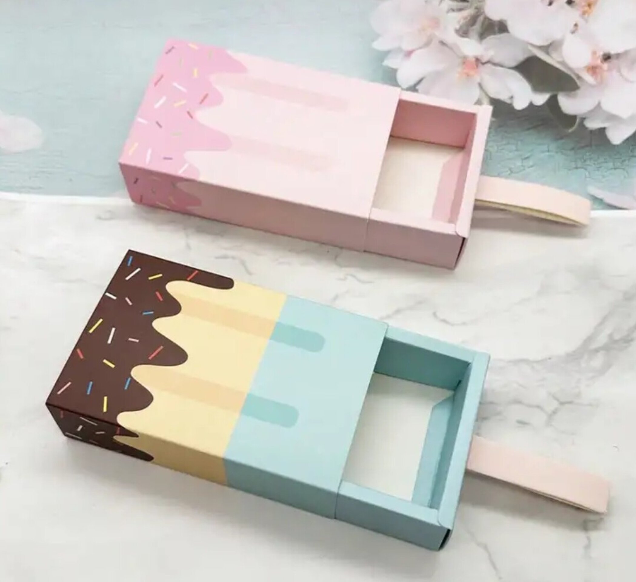 Caja Para Regalos Polo 102x67x27 Tricolor - 3