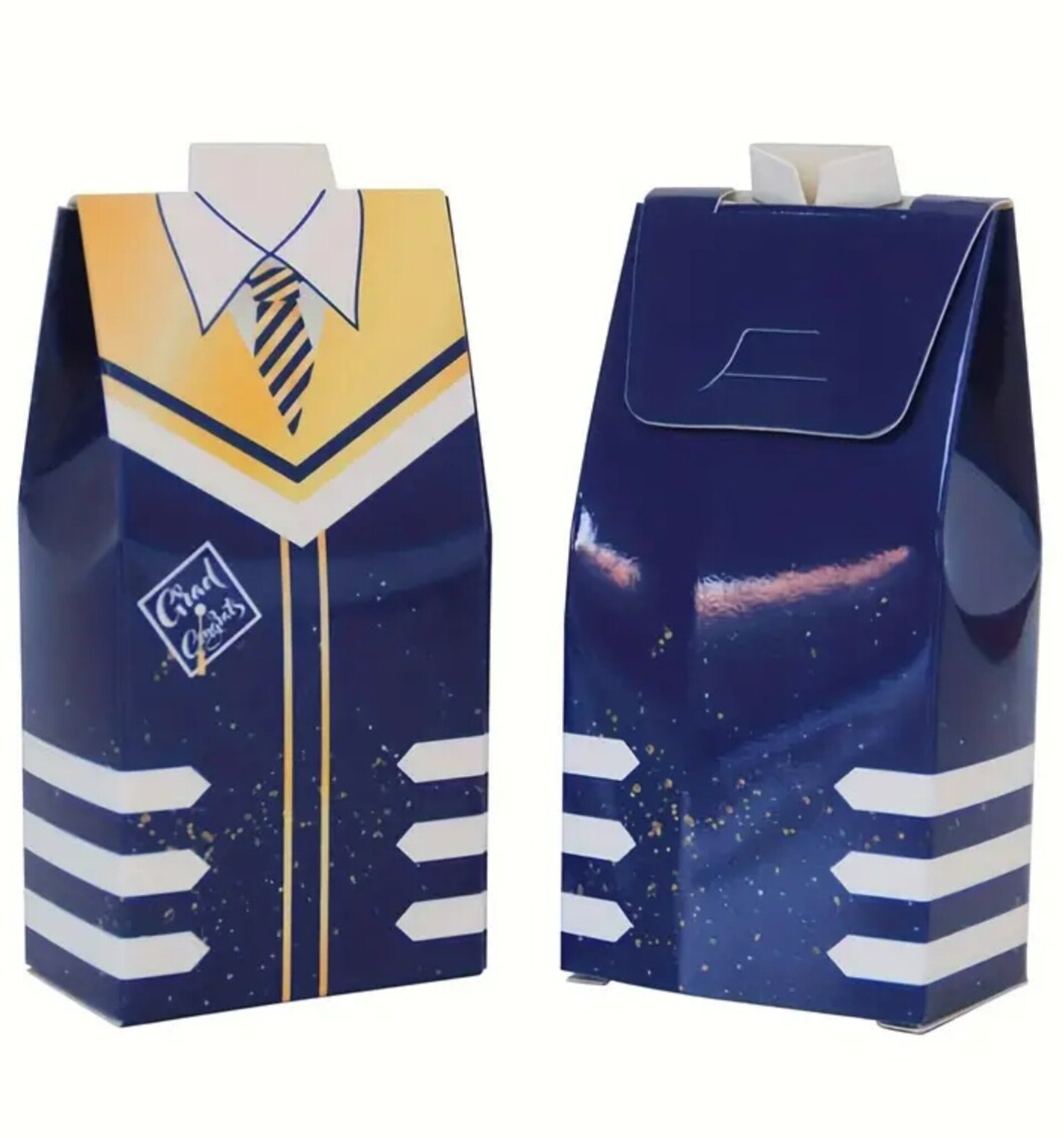 Caja Para Regalos Graduacion 10x5x3 Azul - 1