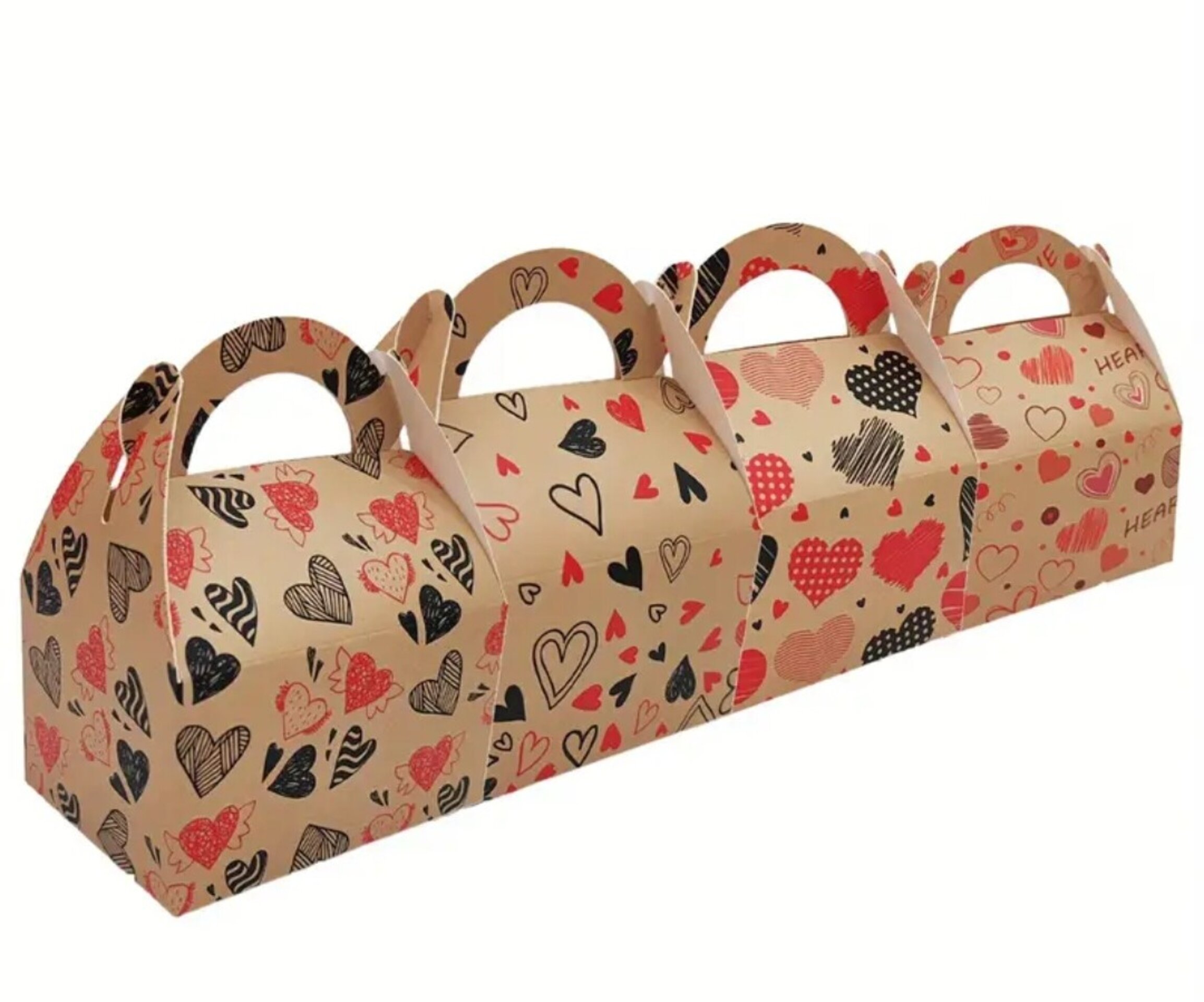 Caja Para Regalos 8x6x5 Corazon3 - 2