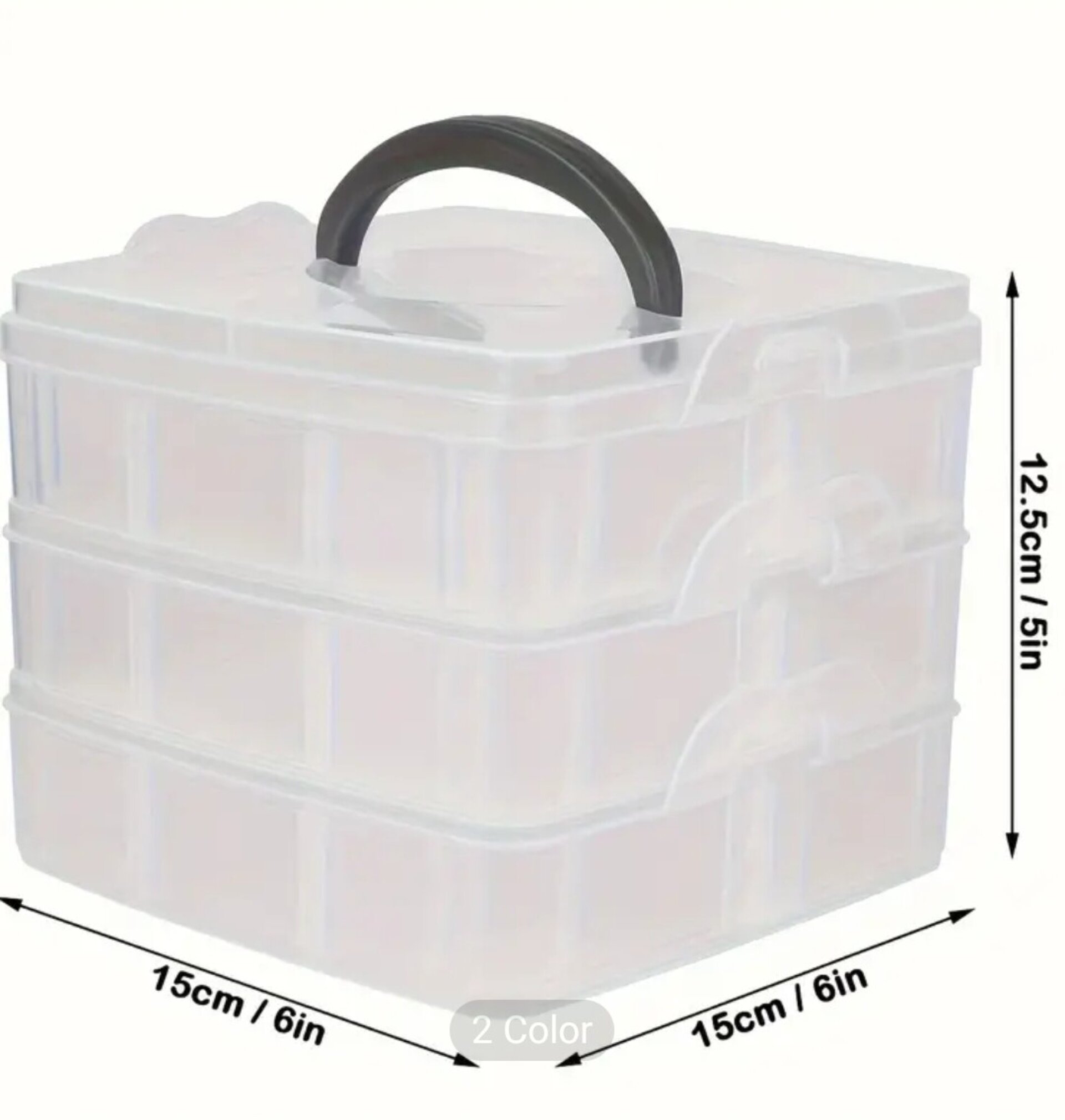 Joyero Portátil Cuadrado - 2