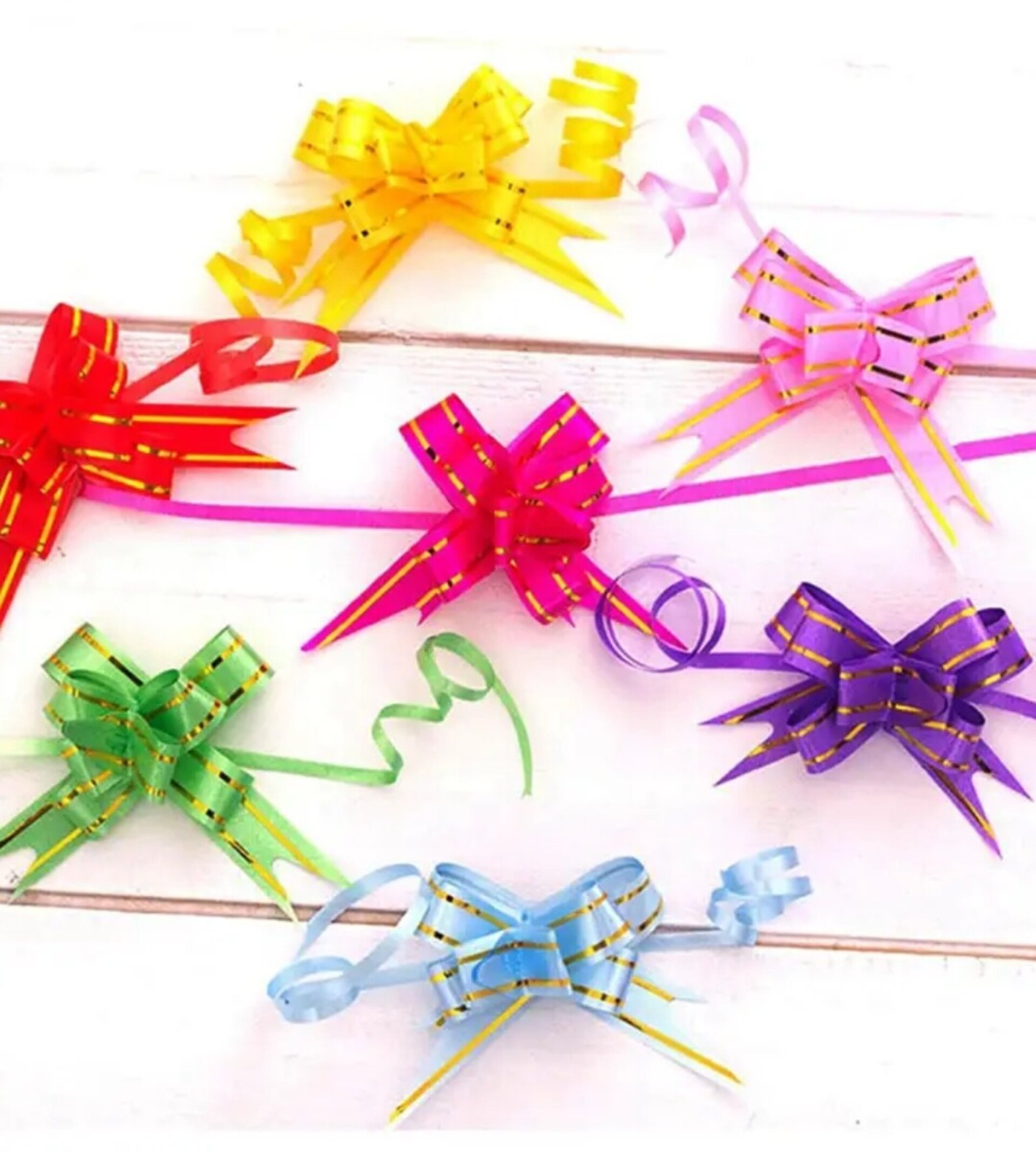 Lazos De Regalo Multicolor 6x7 - 3