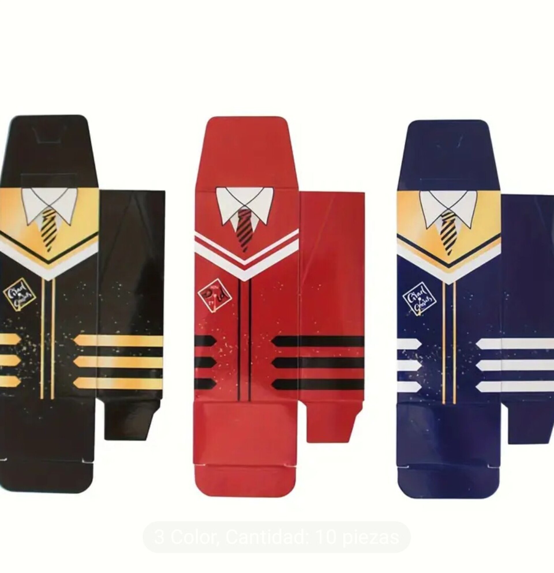 Caja Para Regalos Graduacion 10x5x3 Negra - 3