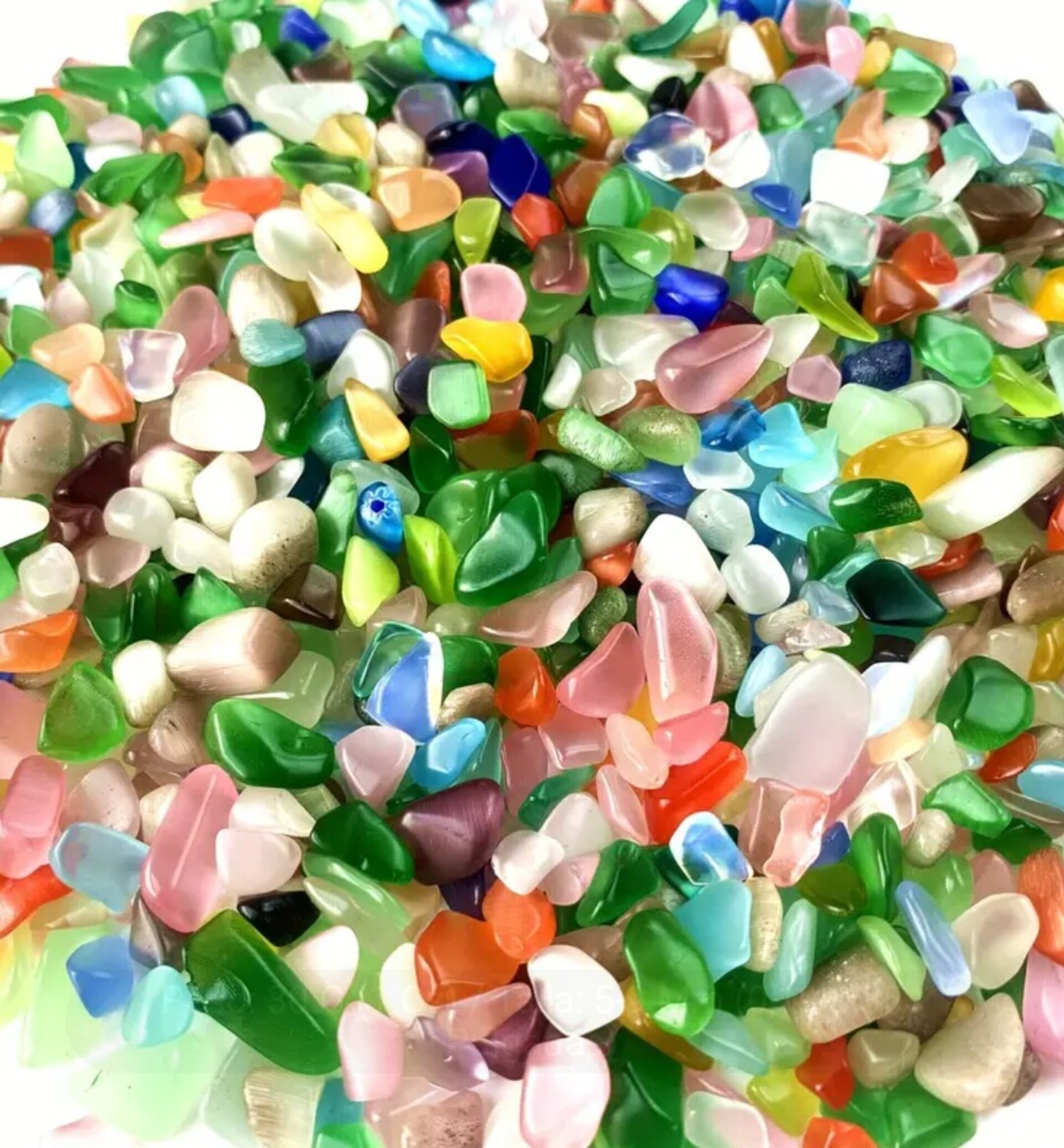 Piedras Cristal Cuarzo Ojo De Gato 5G - 4