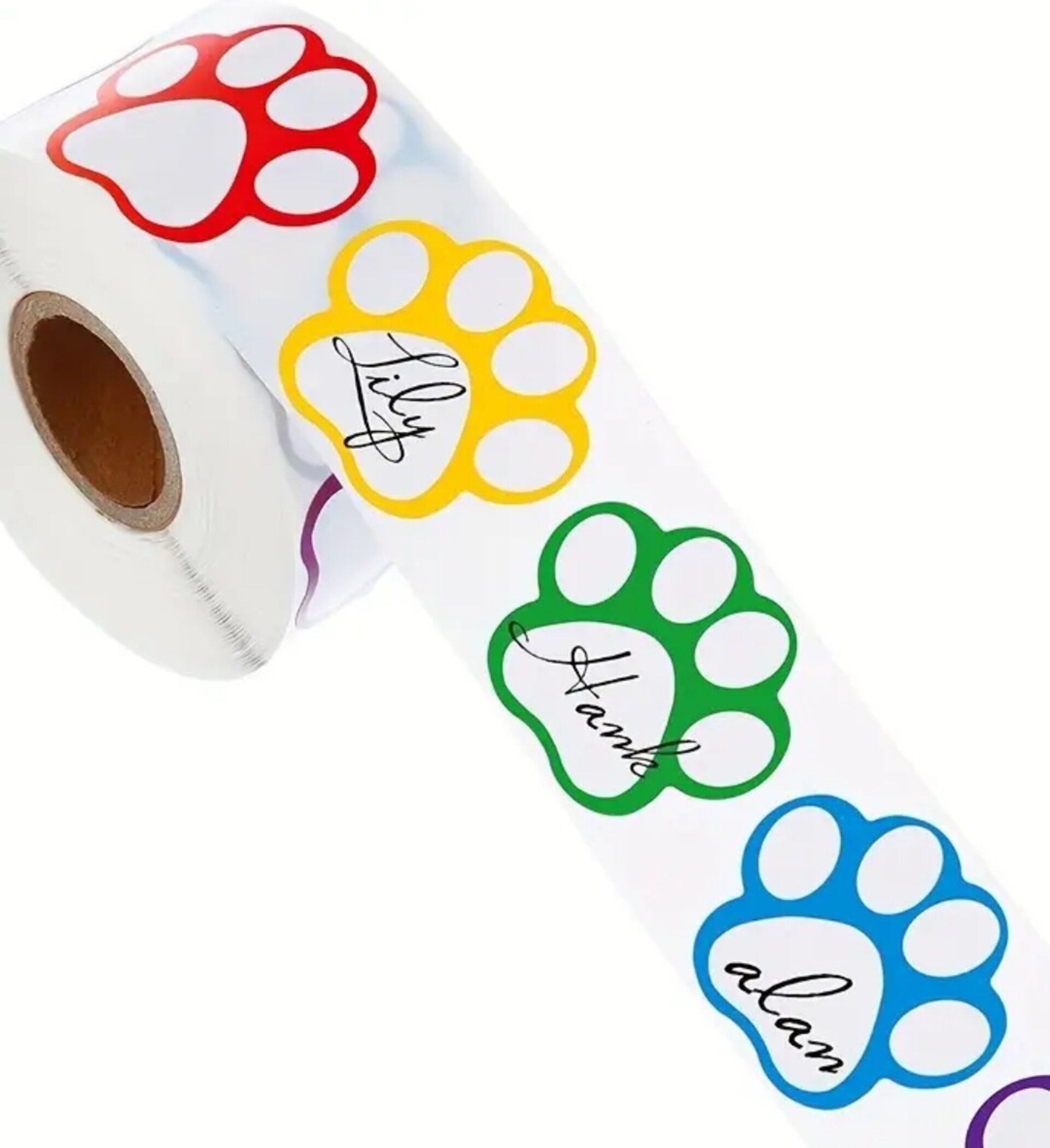 Pegatinas Premium 10 Unidades Huellas - 2