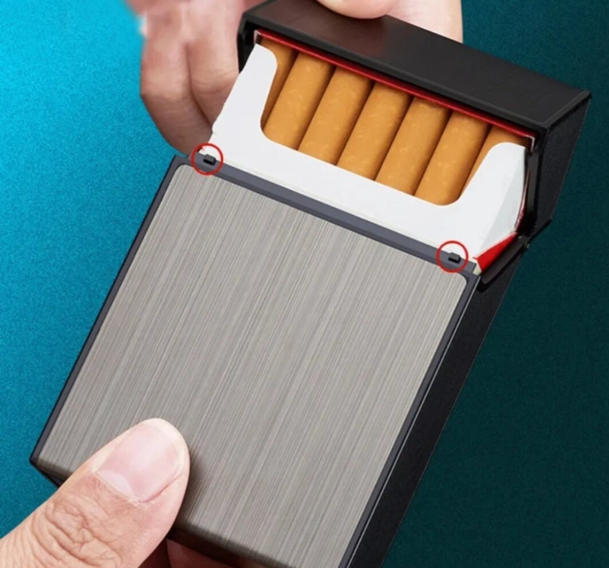 Envases Para Tabaco Y Perfumes Plata Focus - 6