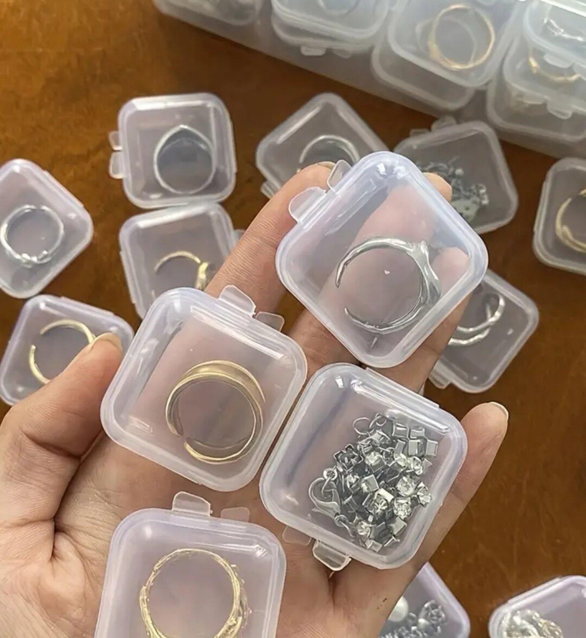 Cajas Plastico Para Regalos 3,5x3,8x1,7 - 1