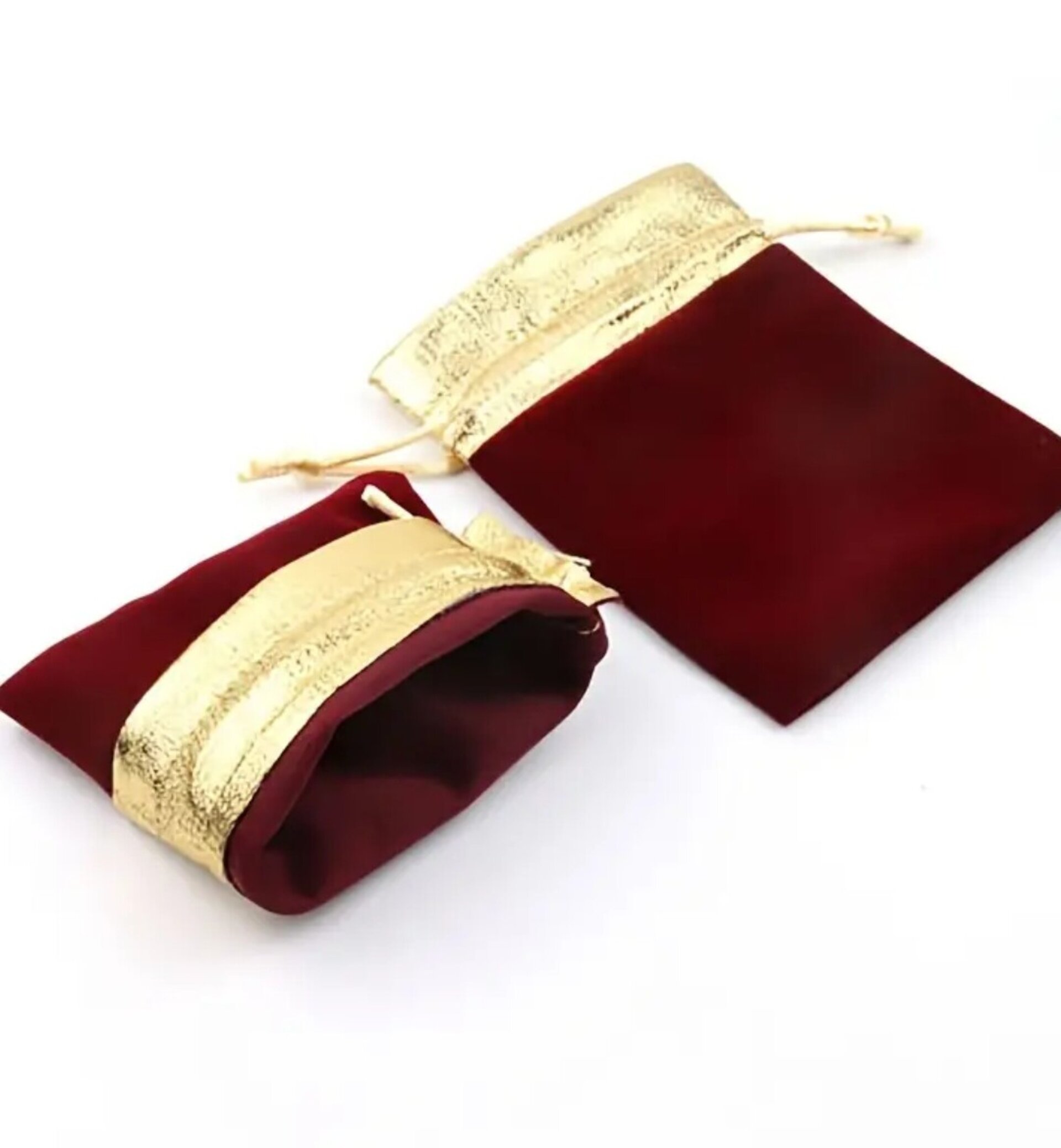 Bolsa Terciopelo Borgoña - 3