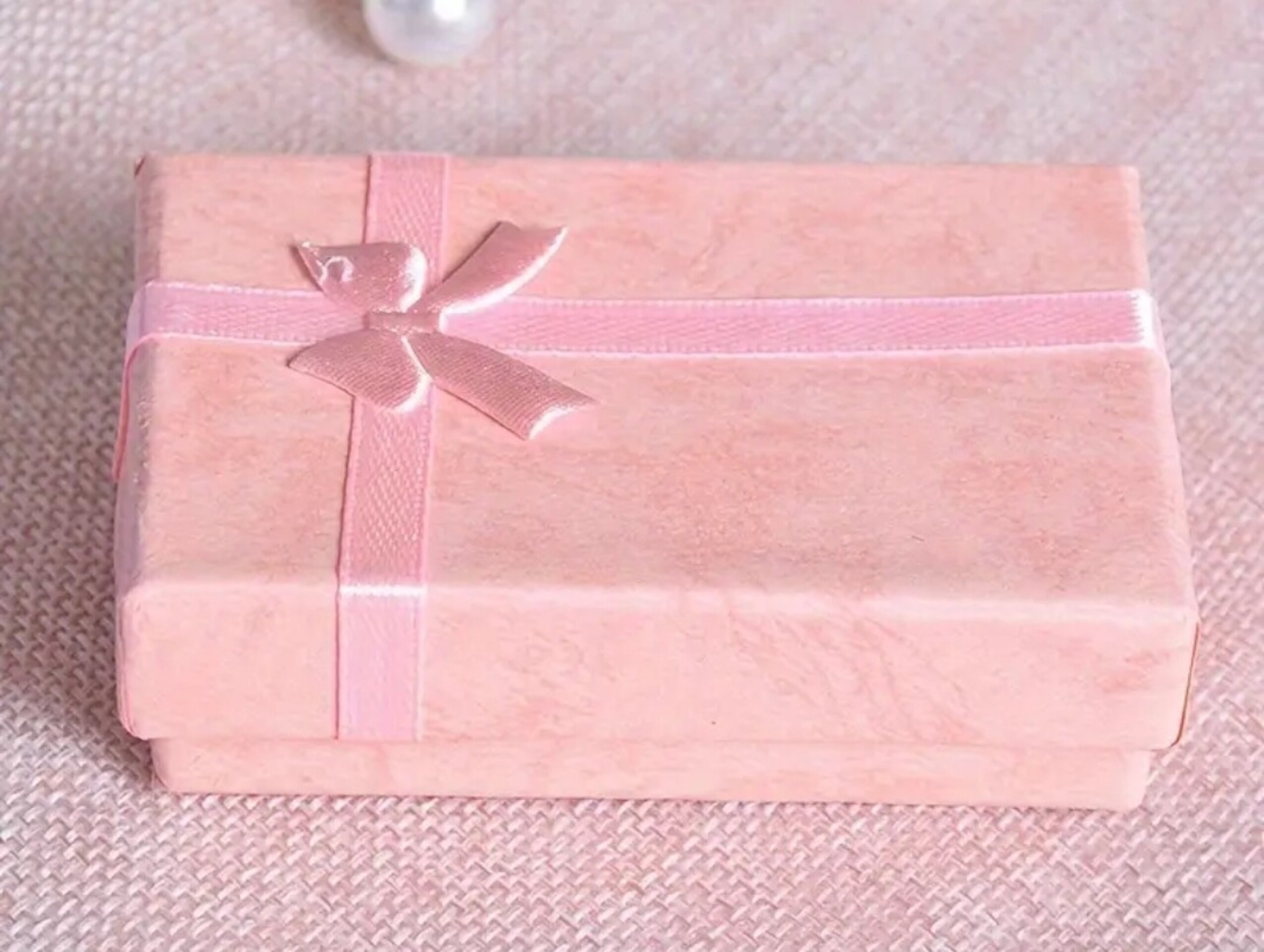 Caja Para Regalos Lazo 80x50x27 Rosa - 5