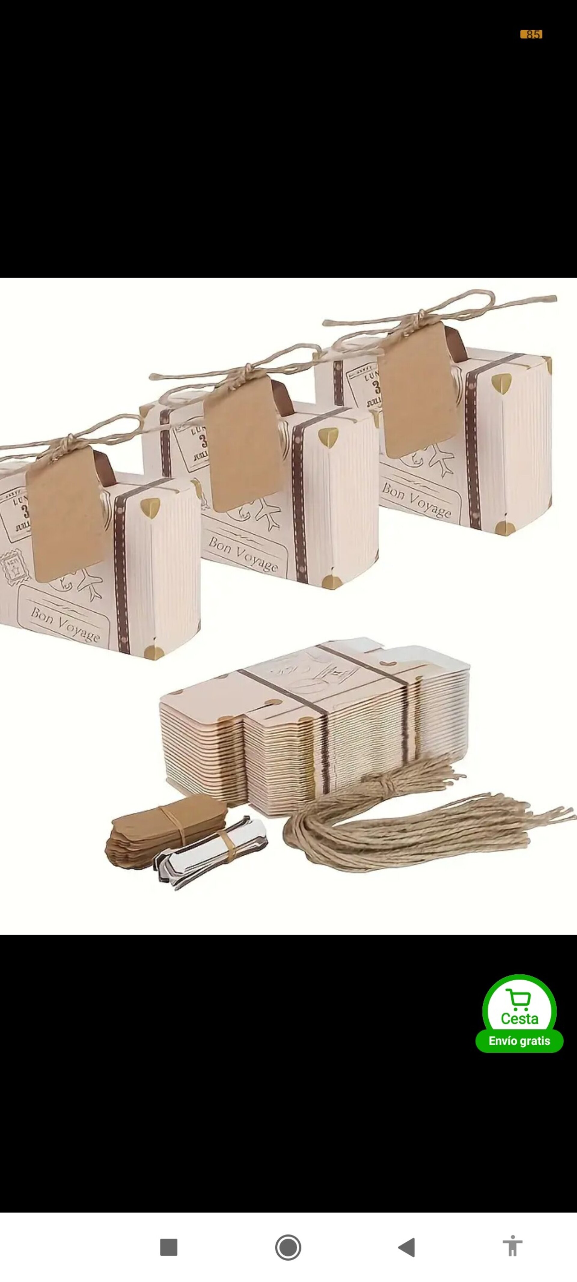 Caja Para Regalos Maleta Cajón 76x50x26 - 3