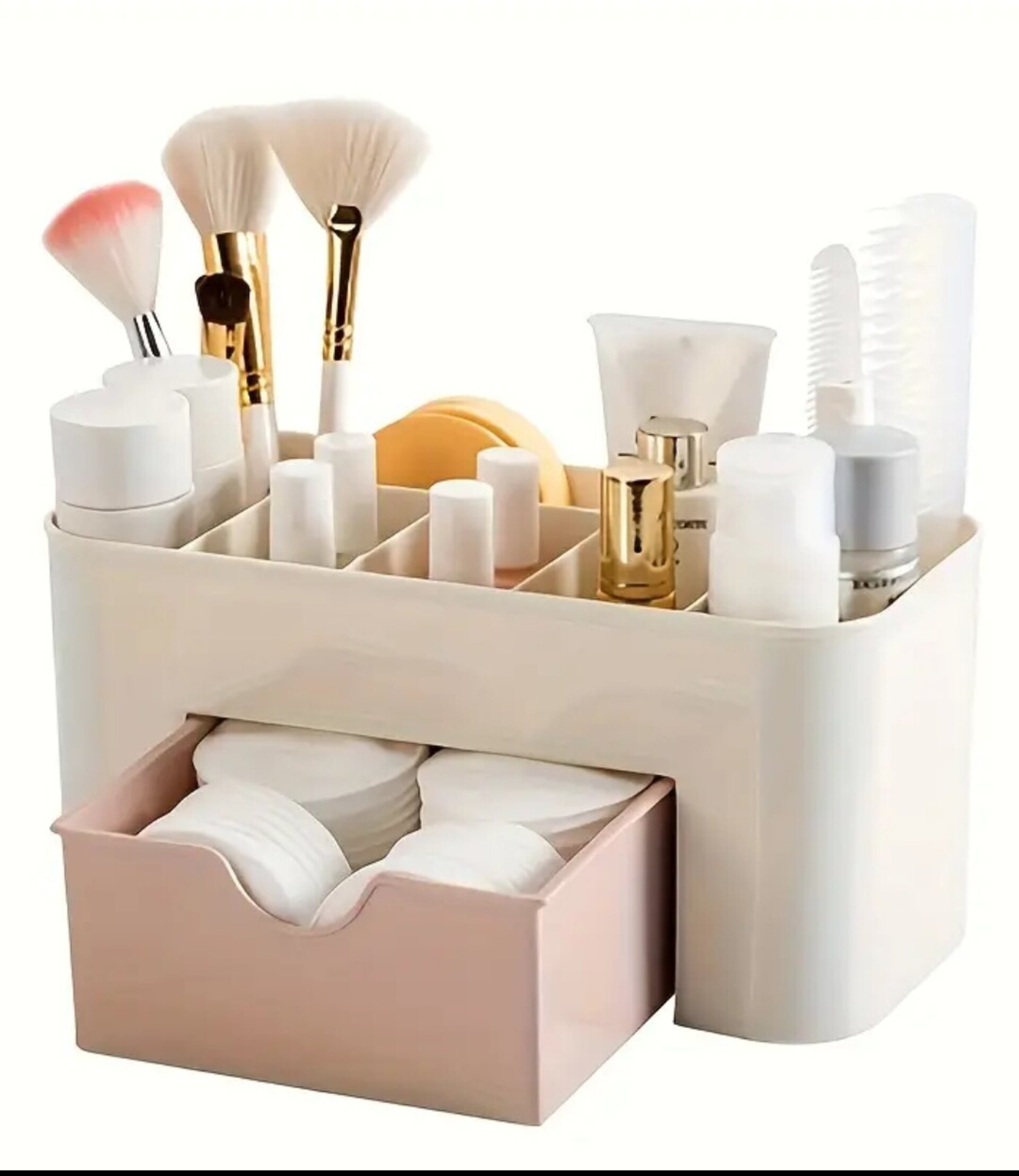 Organizador Con Cajón Rosa Claro - 7