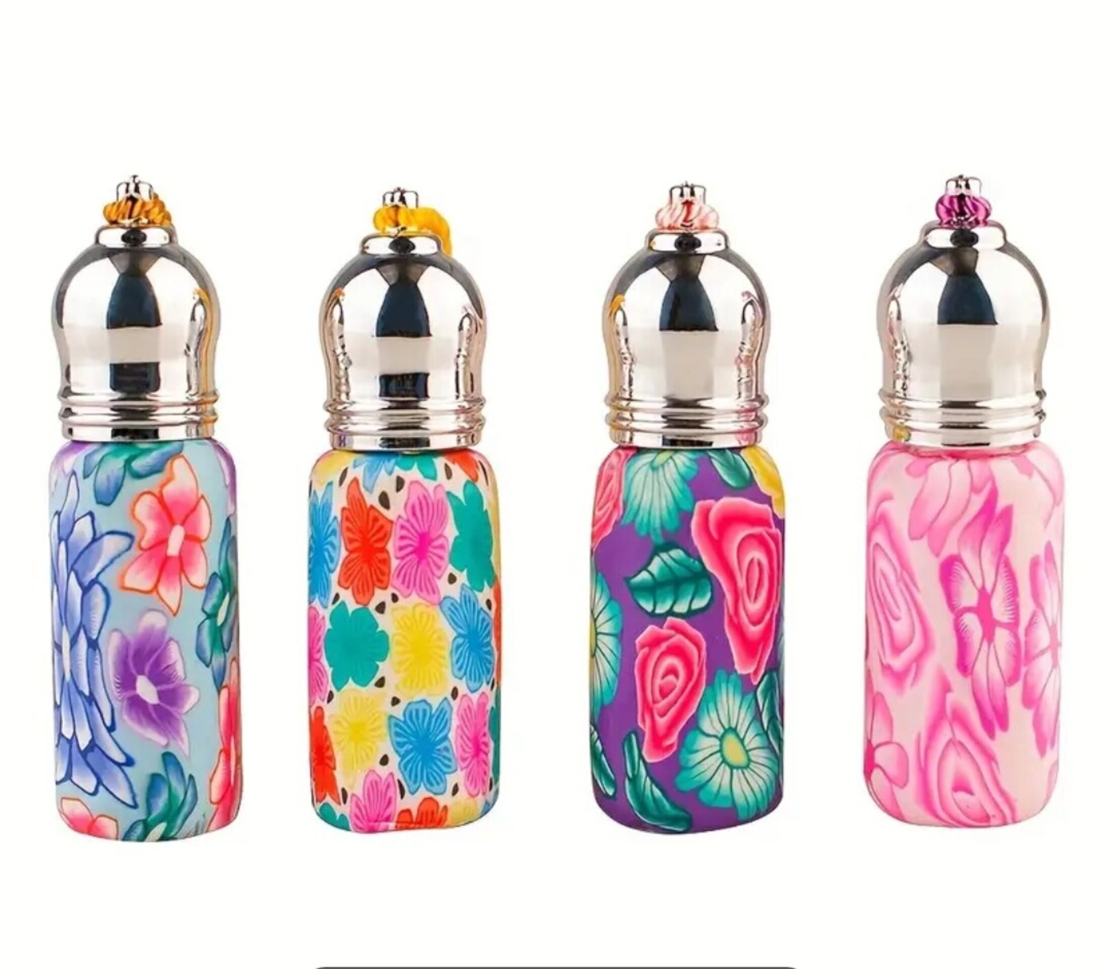 Envase Perfume 10mll Cristal Fantasia con bola - 3