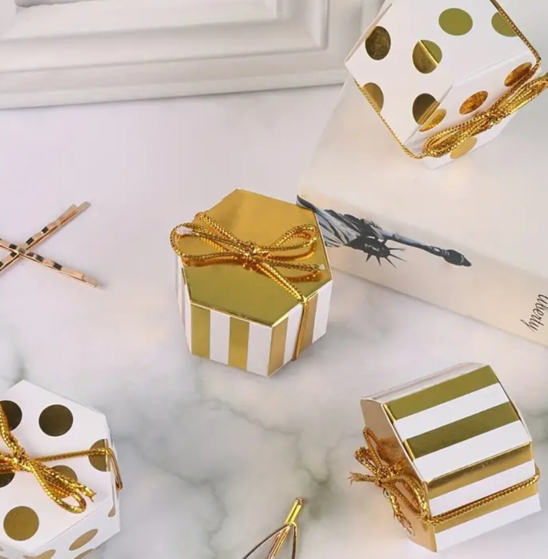 Caja Para Regalos 48x30x25 Bicolor - 2