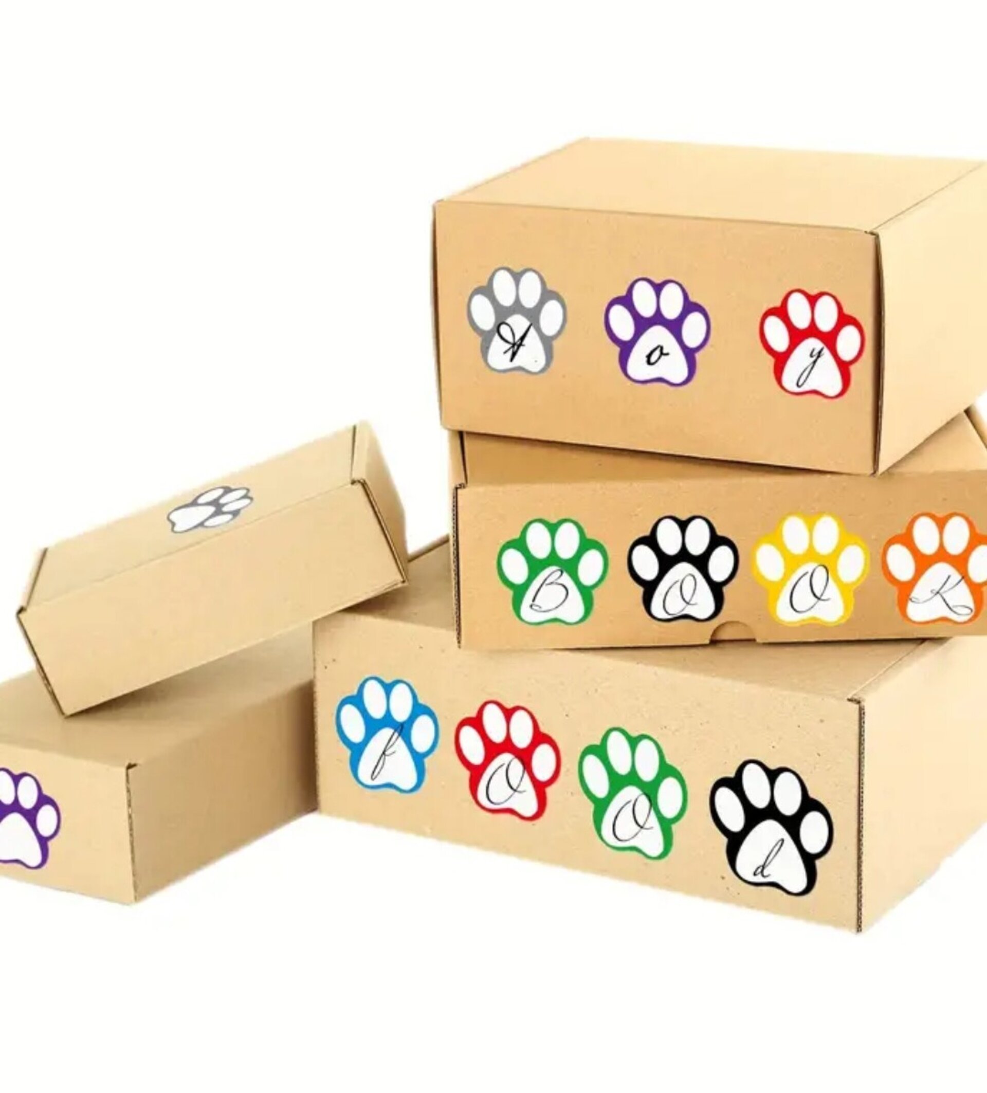 Pegatinas Premium 10 Unidades Huellas - 4