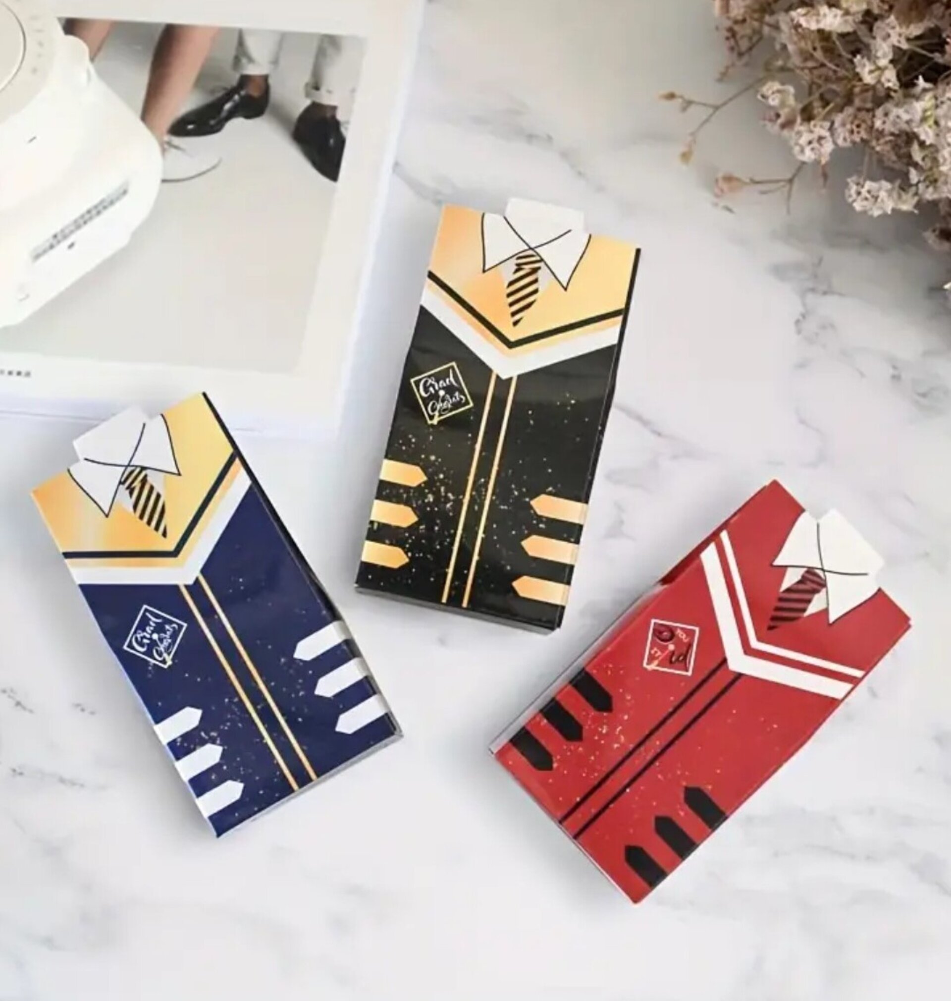 Caja Para Regalos Graduacion 10x5x3 Negra - 7