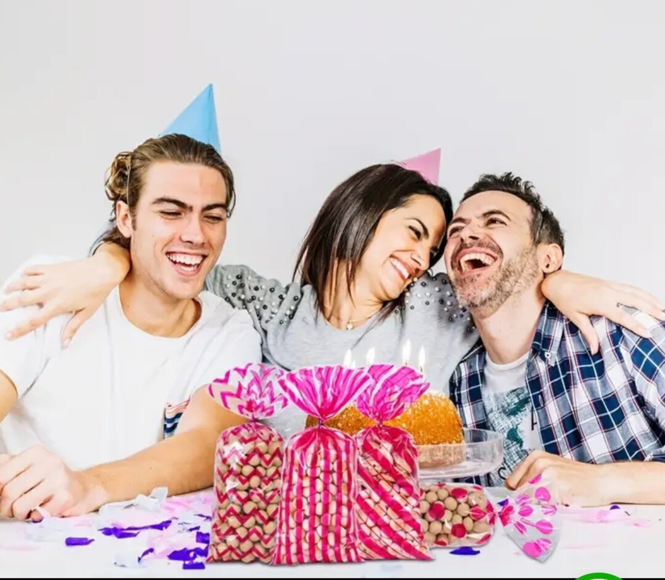 Bolsa Redonda Rosa 125x27 - 5