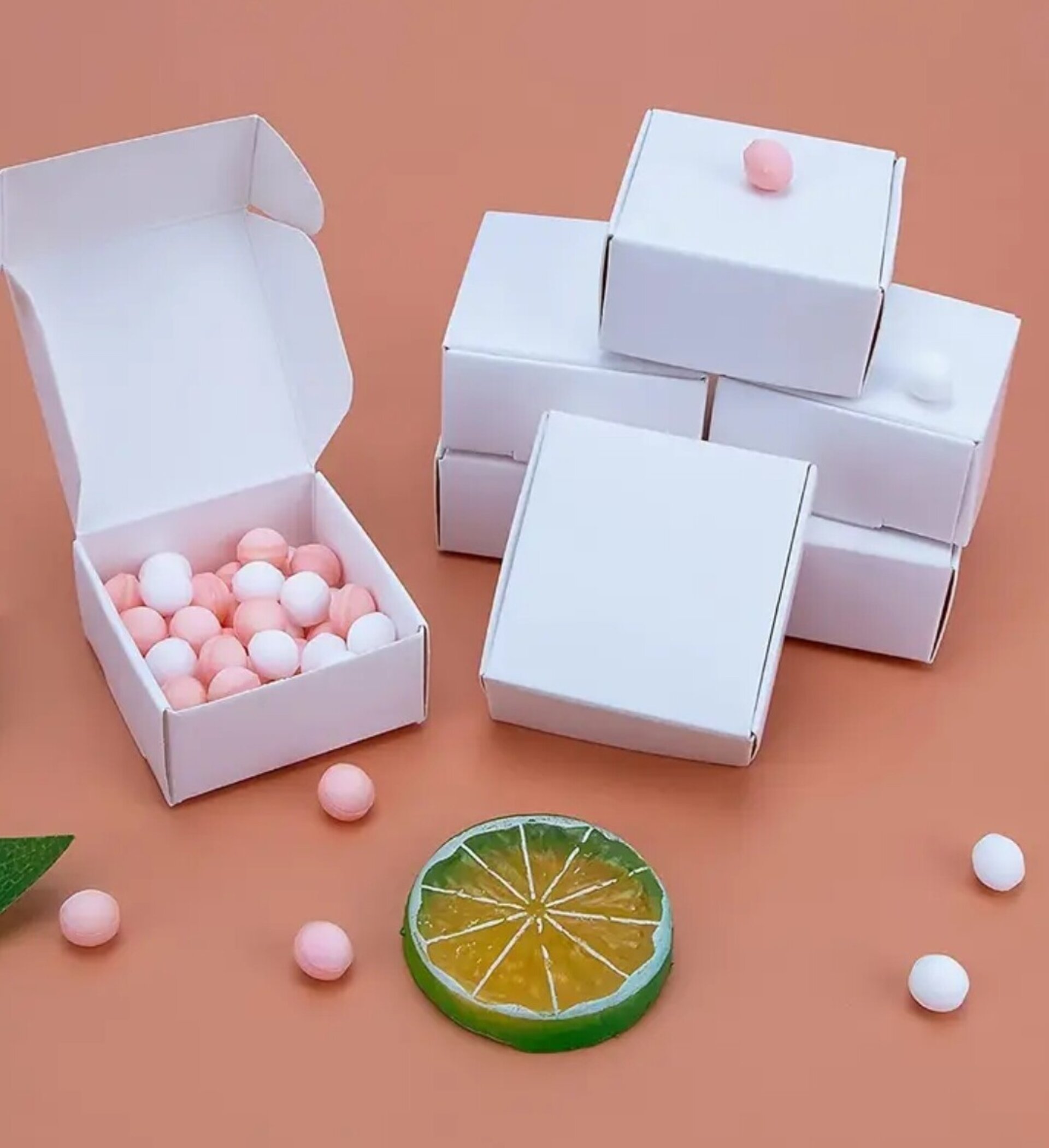 Caja Para Regalos Cuadrada 55x55x25 Blanca - 2