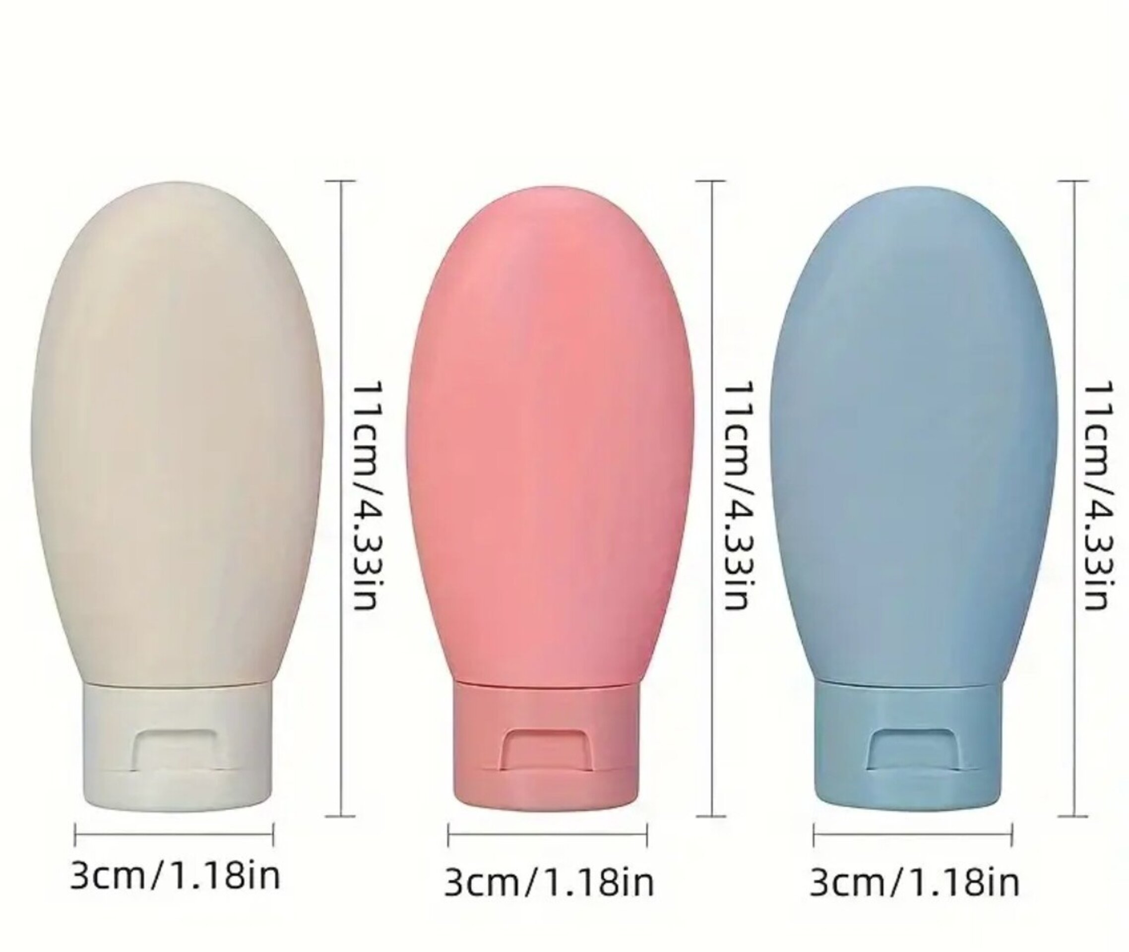 Botella De Viaje 60MlL Azul - 2