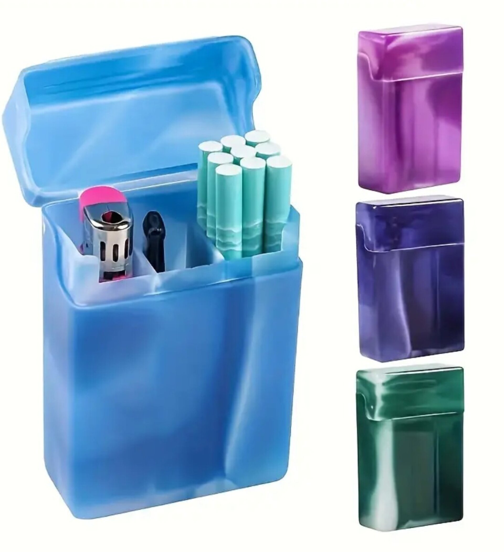 Envases Para Tabaco Y Perfumes Rosa - 4