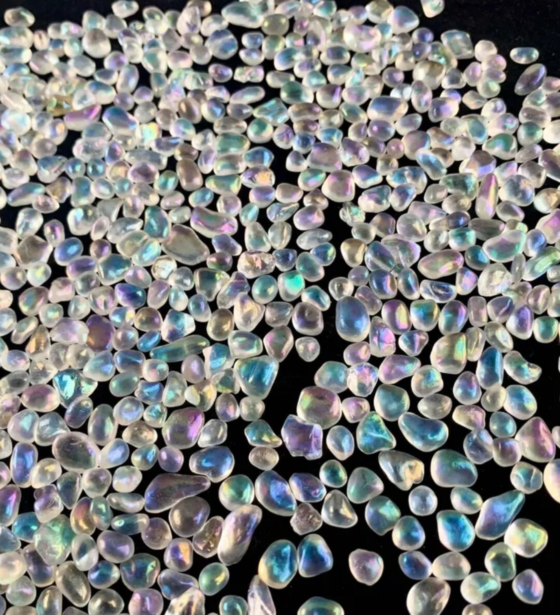 Piedras Cristal Cuarzo Aura Arco Iris 5G - 2