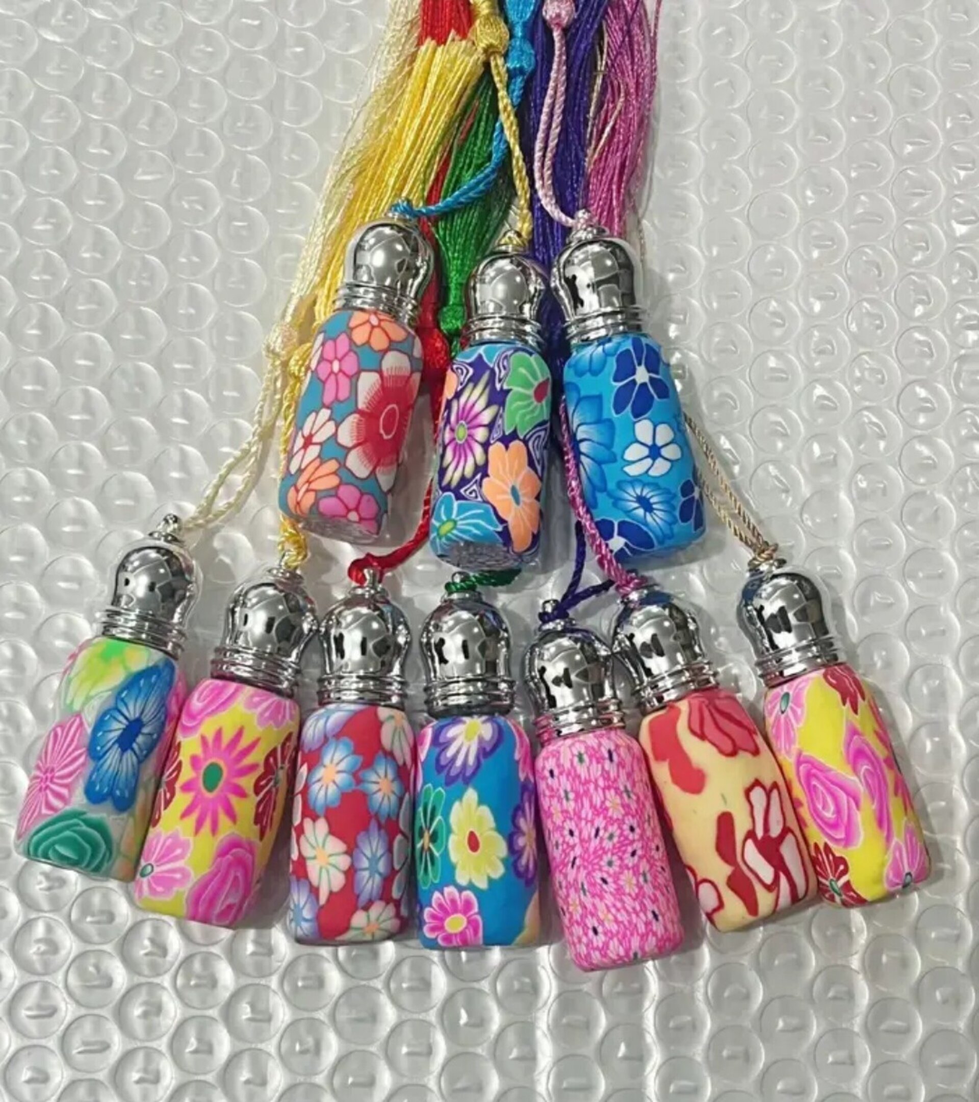 Envase Perfume 10mll Cristal Fantasia con bola - 5