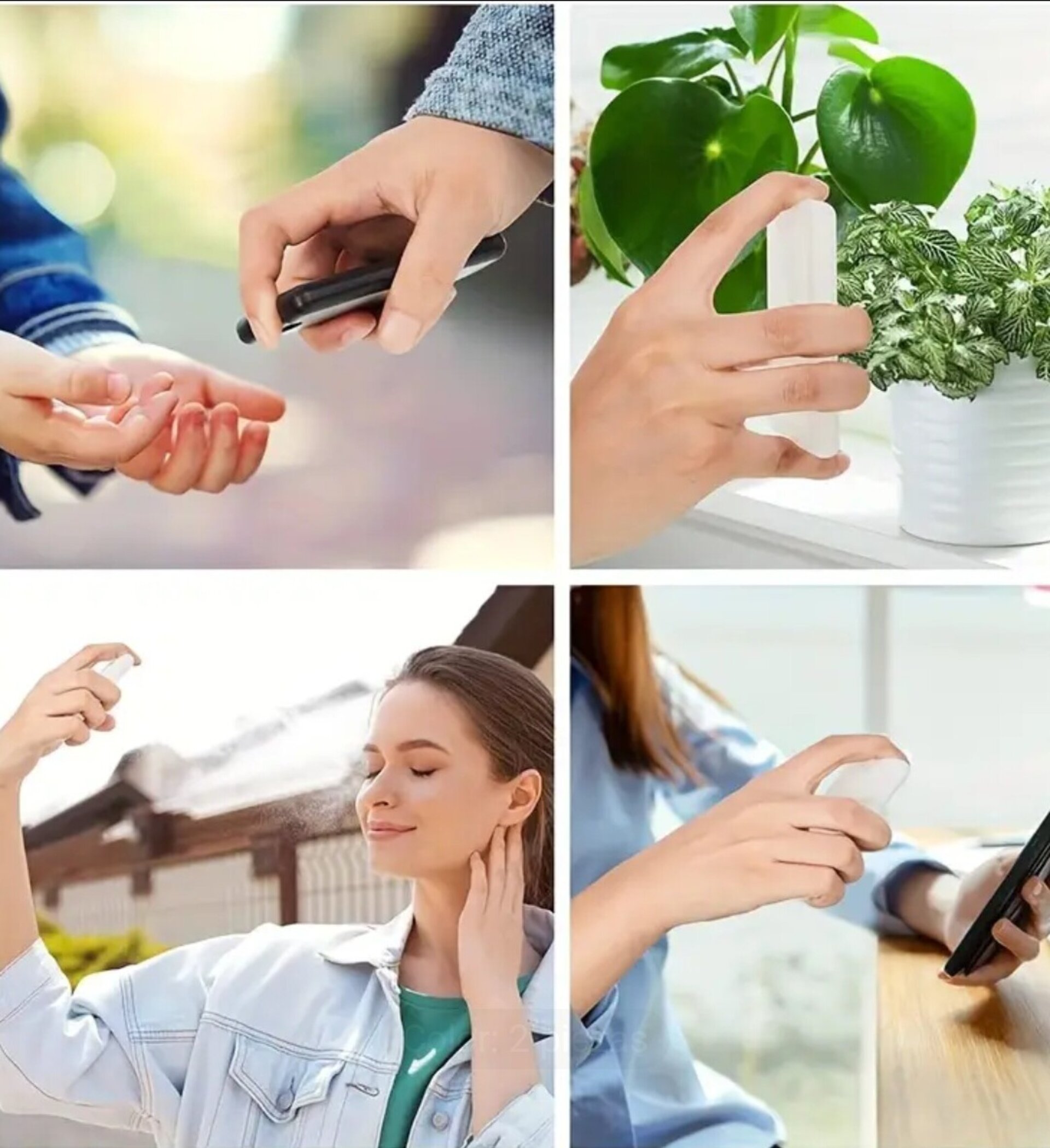 Envase Perfume Tarjeta Negro - 5