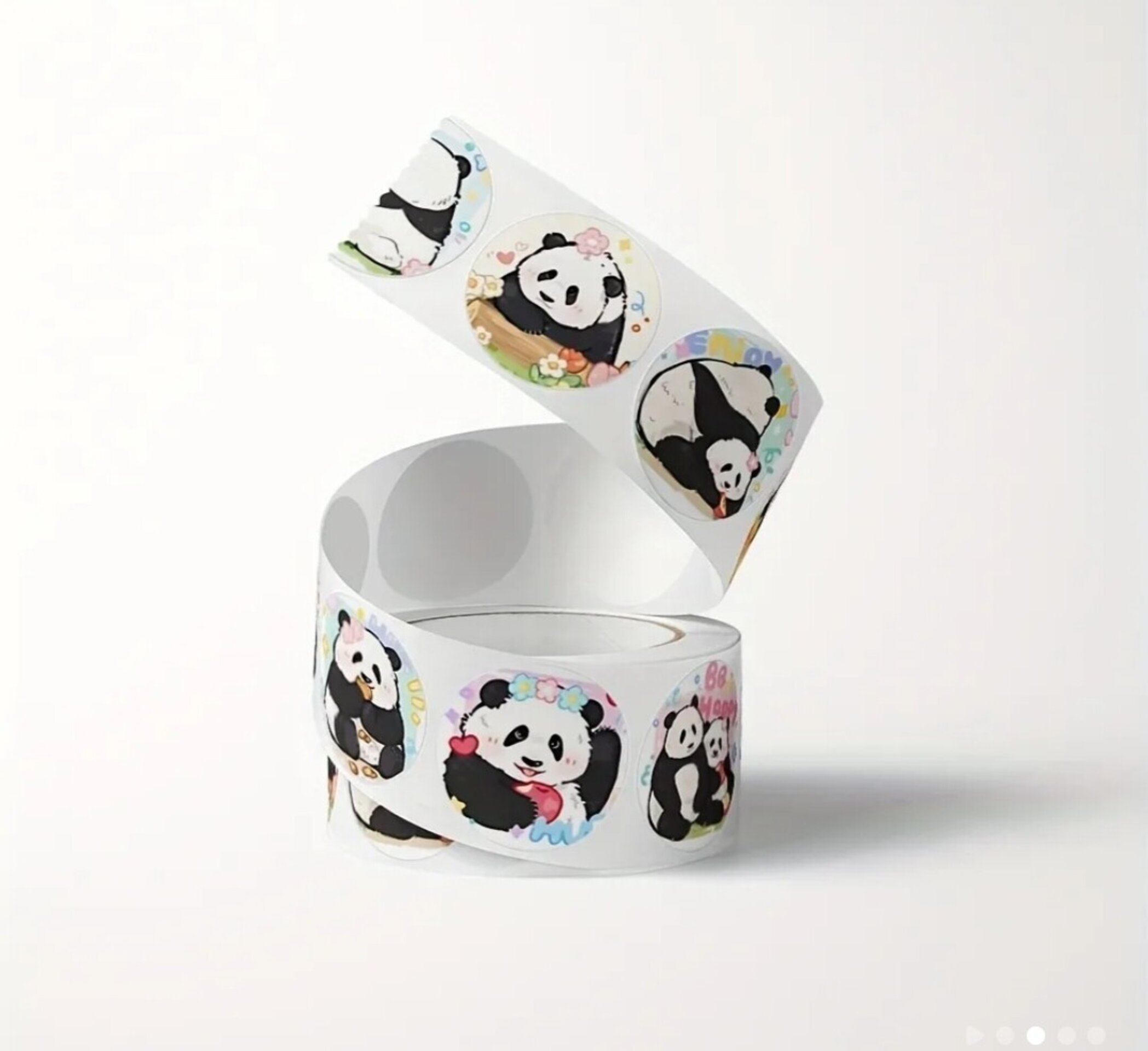 Pegatinas Premium 10 Unidades Panda - 4