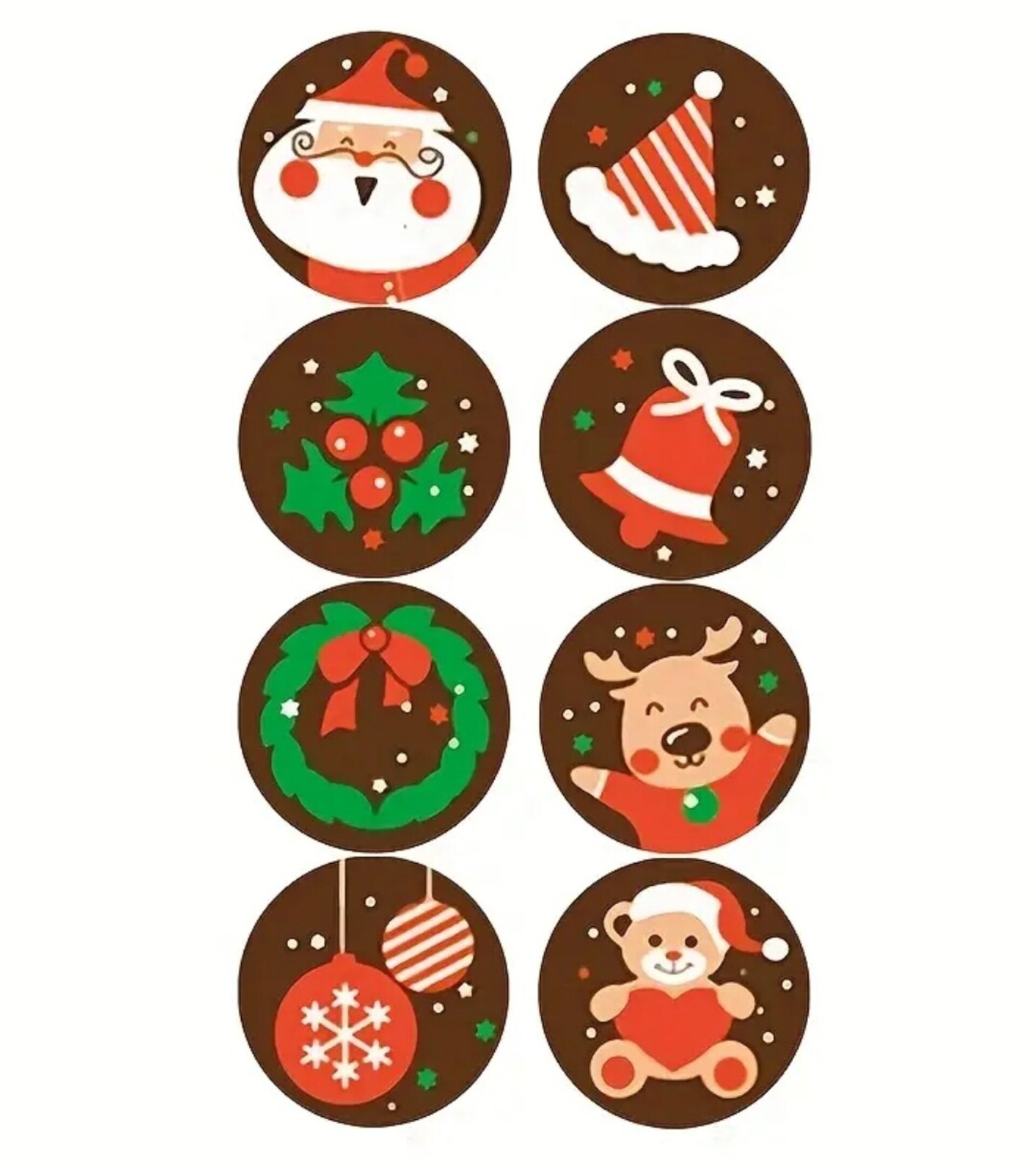 Pegatinas Premium 10 Unidades Navidad - 3