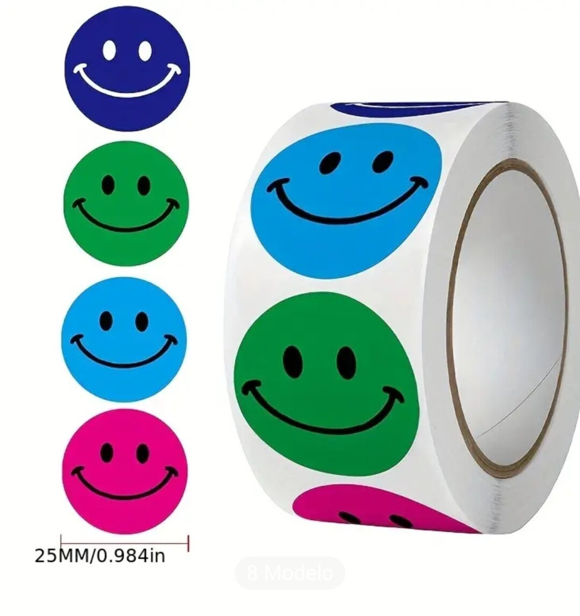 Pegatinas Premium 10 Unidades Caritas - 1