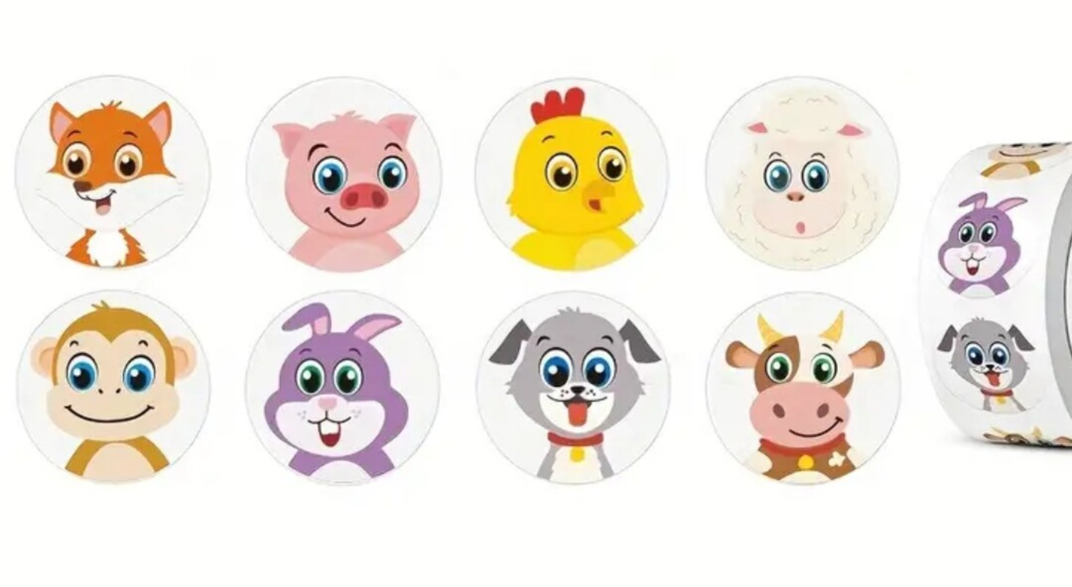 Pegatinas Premium 10 Unidades Mono - 5