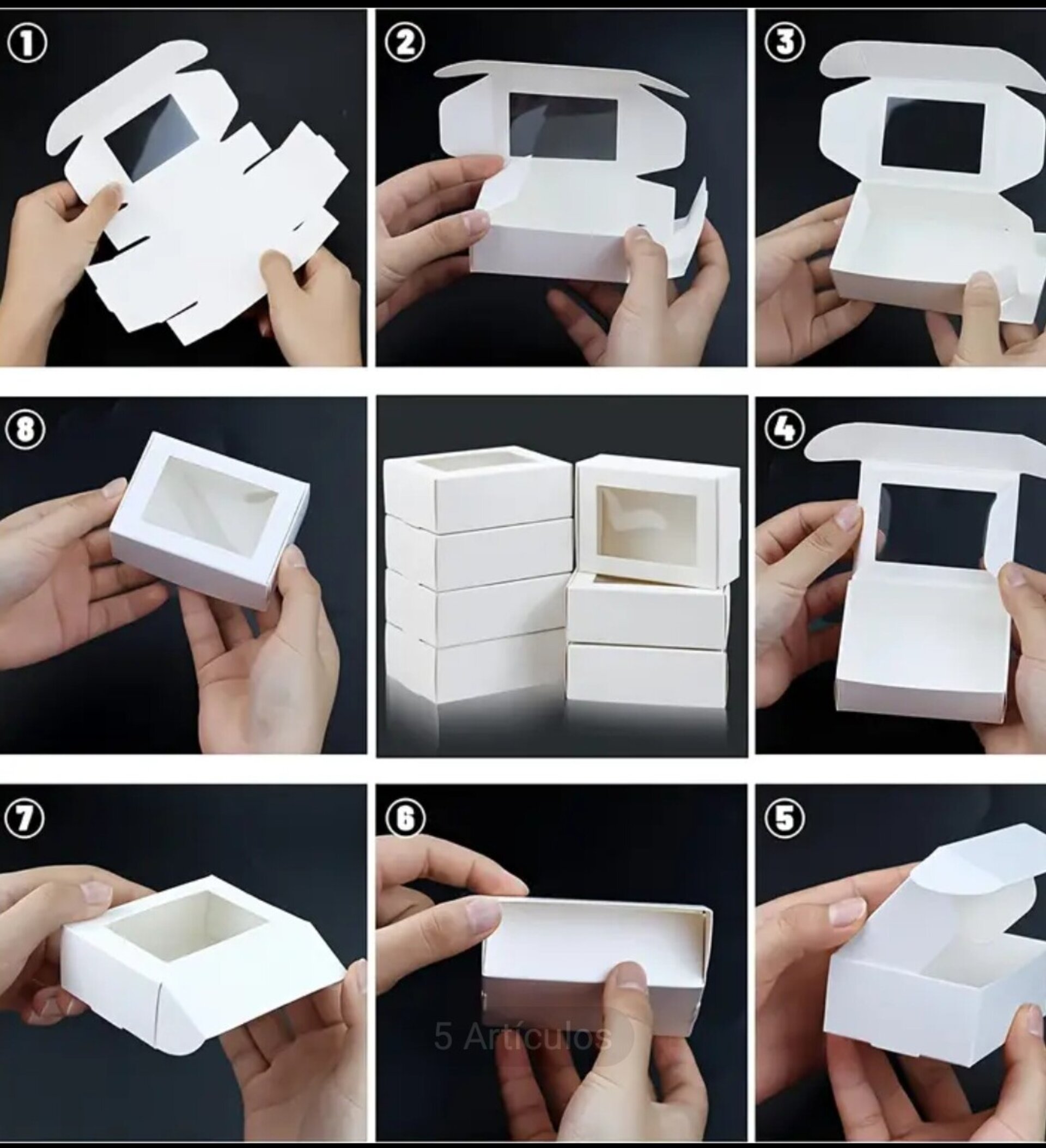 Caja Para Regalos 85x60x30 Blanca - 2