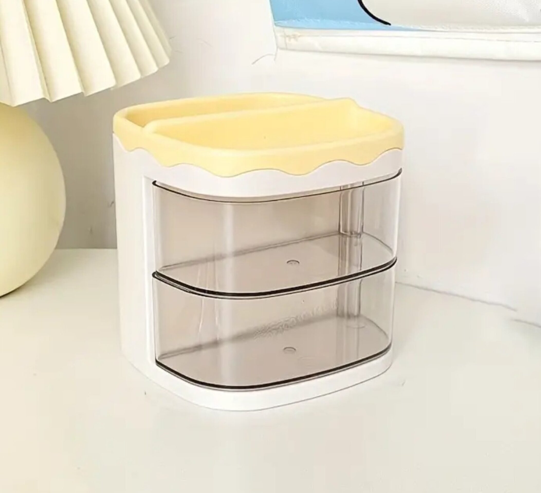 Organizador Deluxe Con Cajones  Amarillo - 3