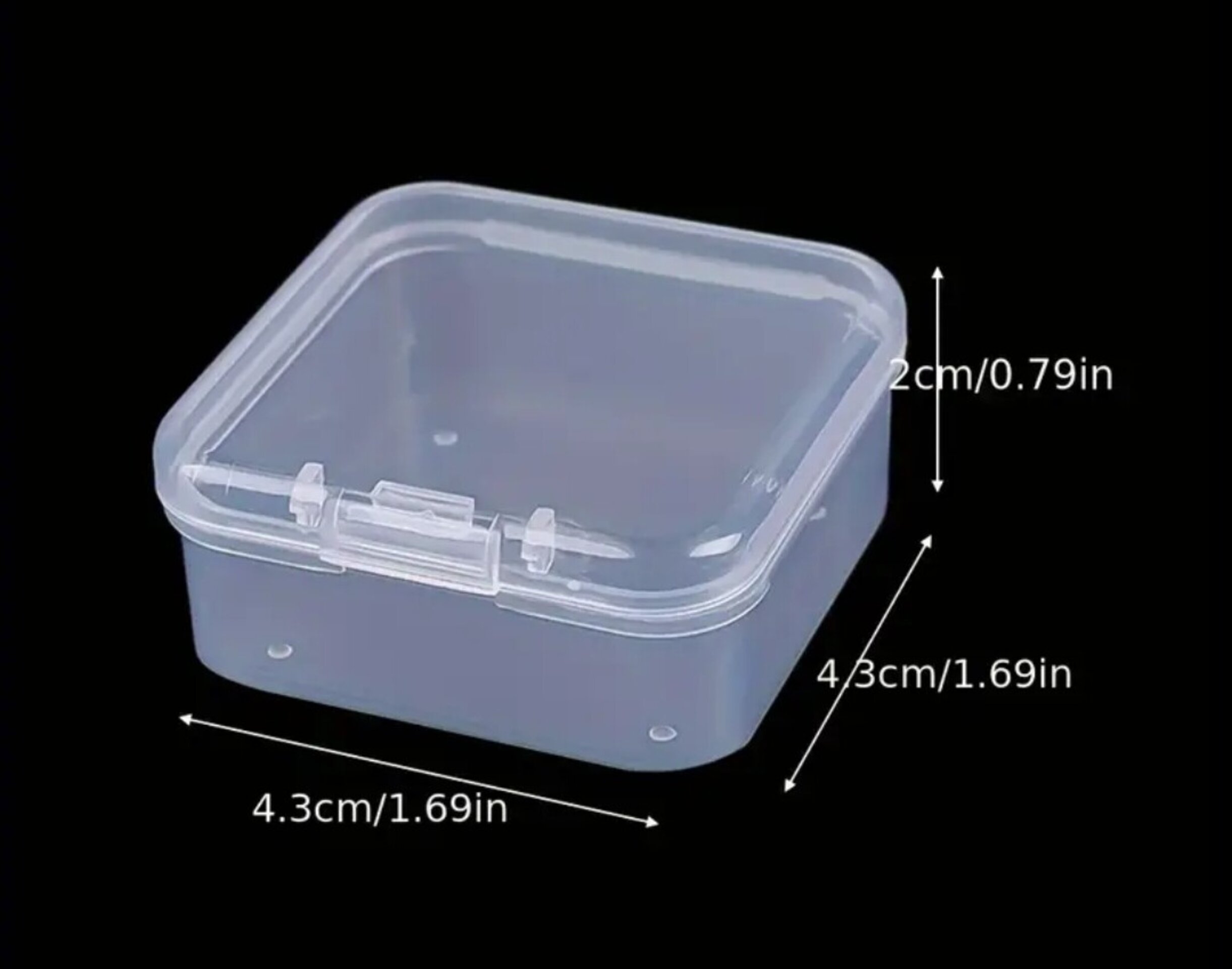 Cajas Plastico Regalos 43x43x20 Transparente - 1