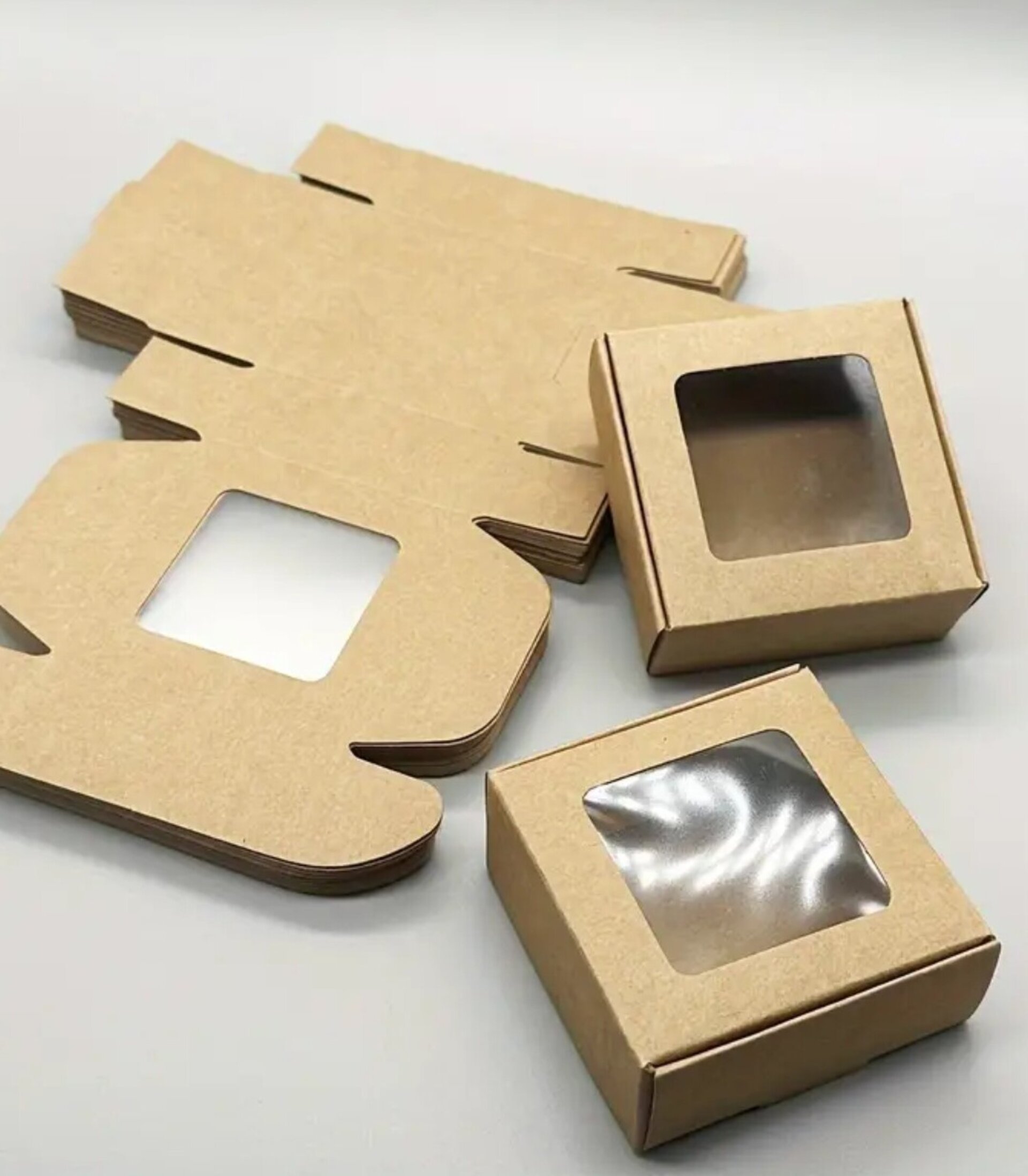 Caja Para Regalos 75x75x3 Marron - 3