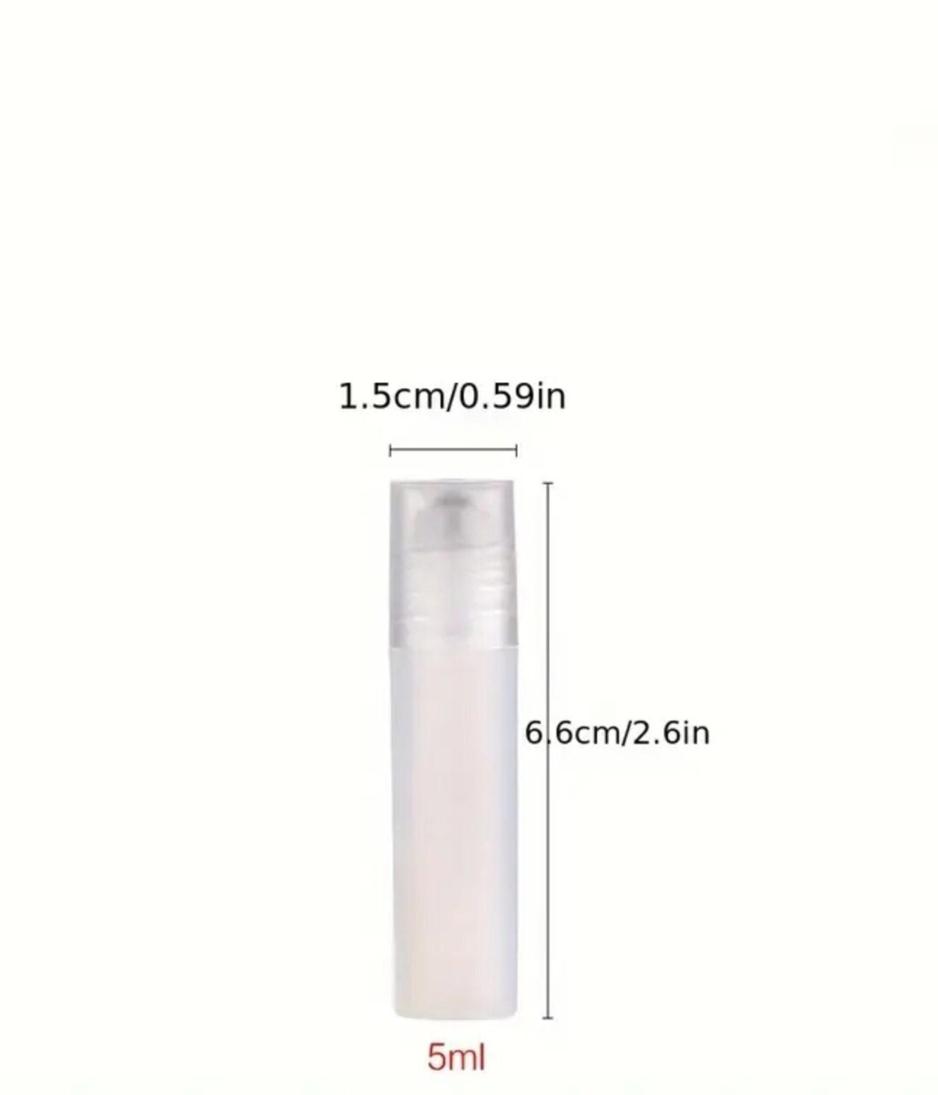 Envase Perfume 5mll opaco con bola - 2