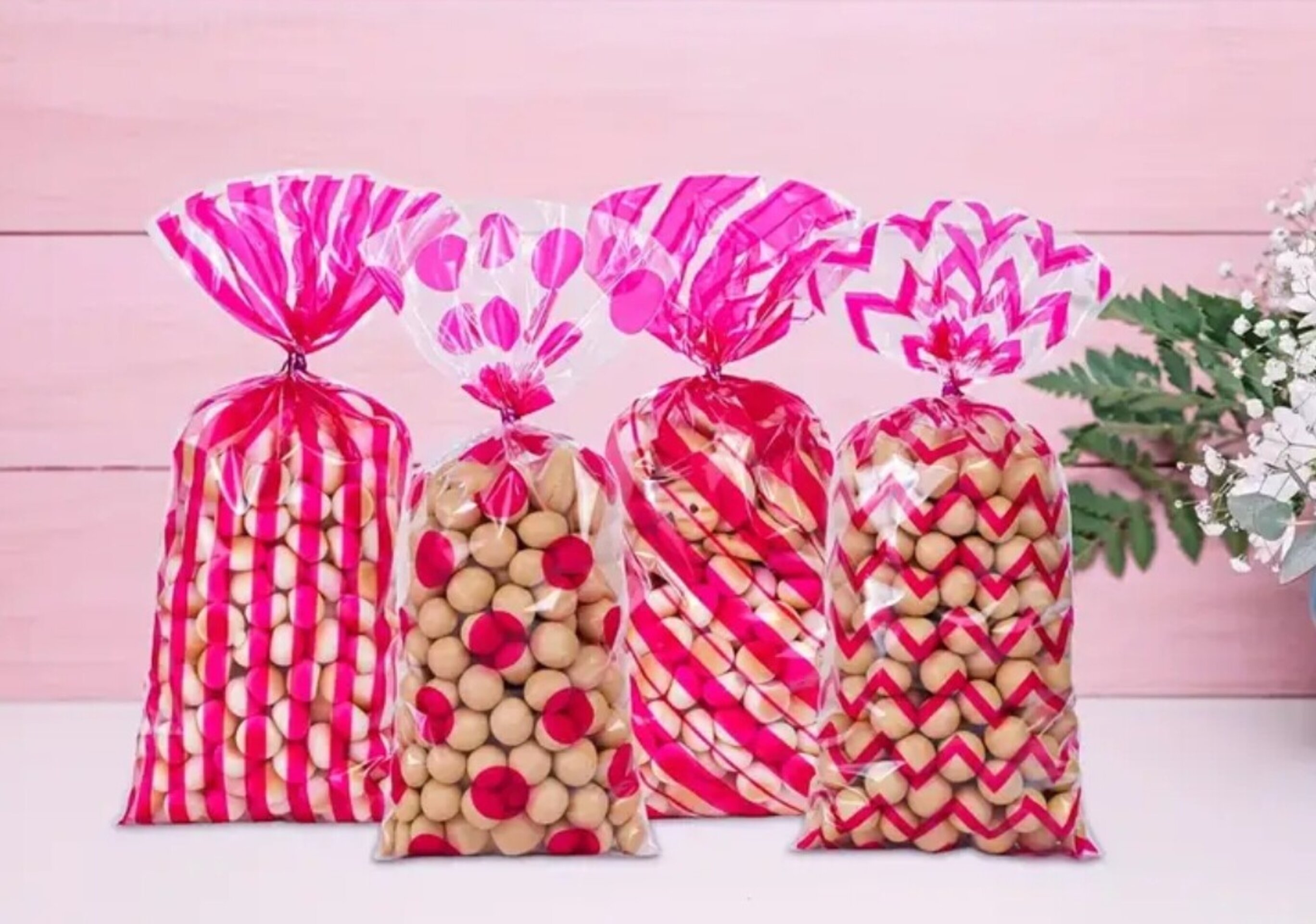 Bolsa Redonda Rosa 125x27 - 3