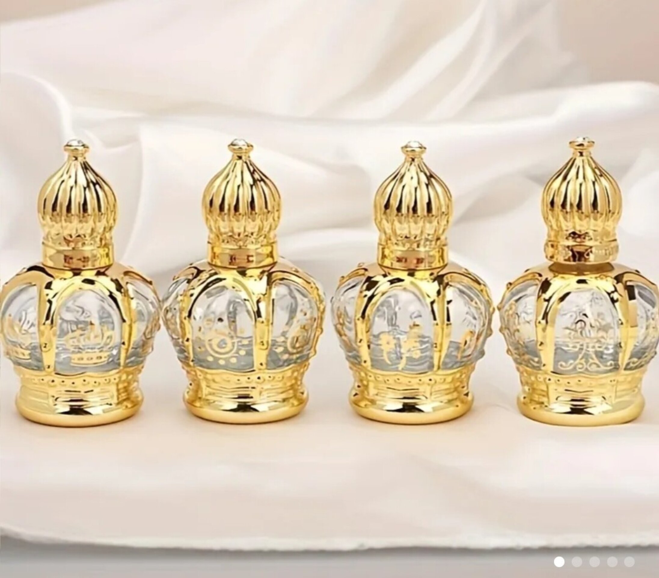 Envase Perfume 15mll Vintage con bola - 4