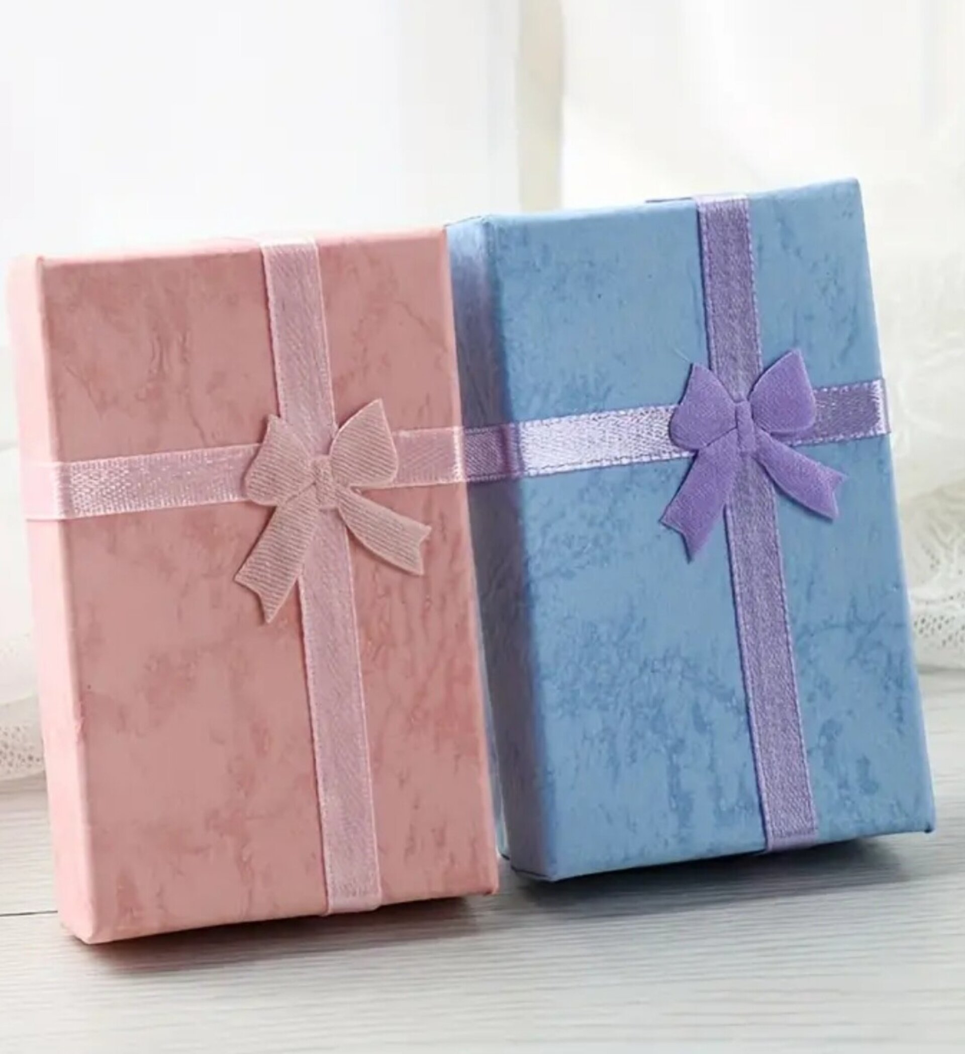 Caja Para Regalos Lazo 80x50x27 Rosa - 3