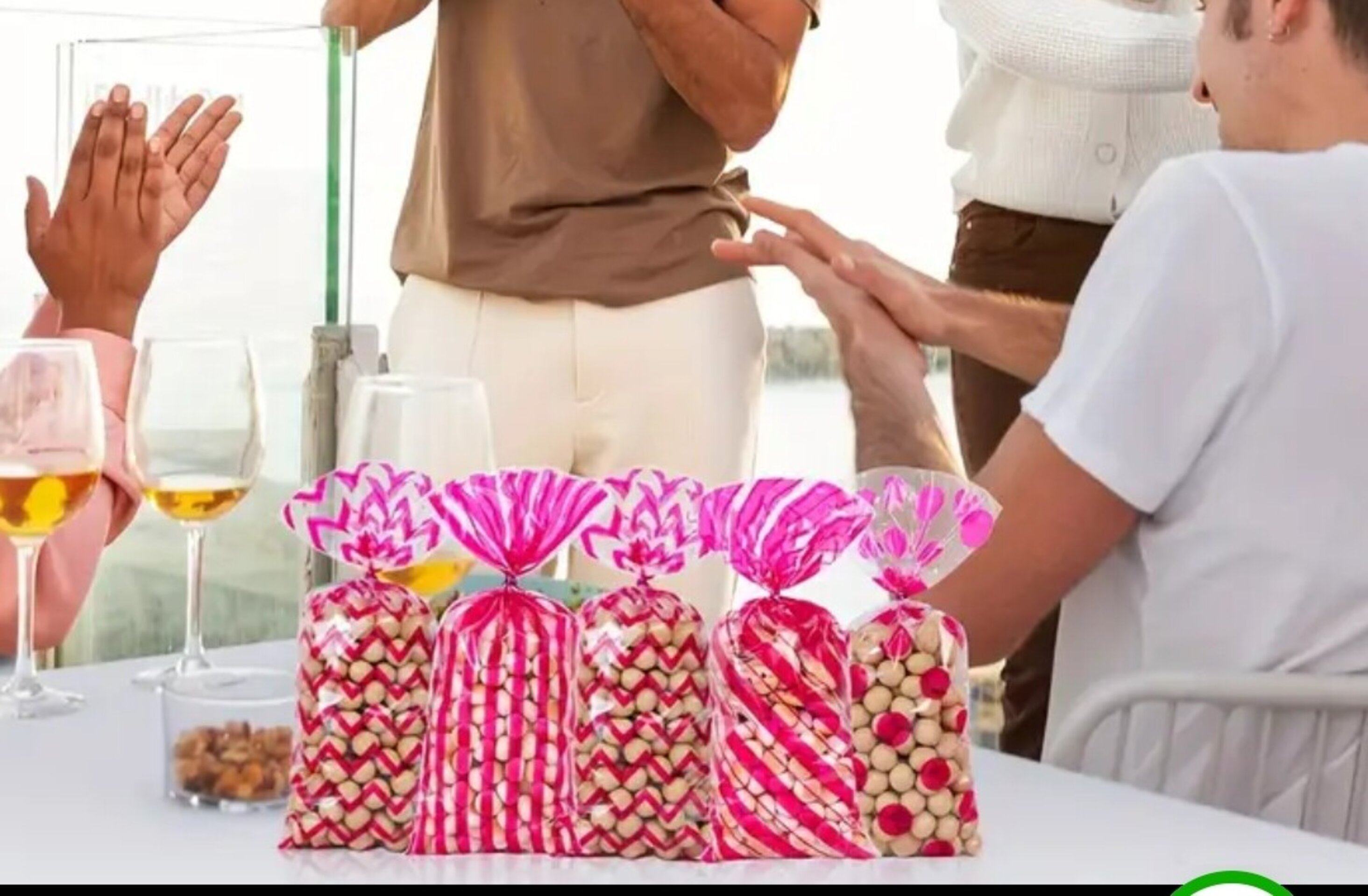 Bolsa Redonda Rosa 125x27 - 4