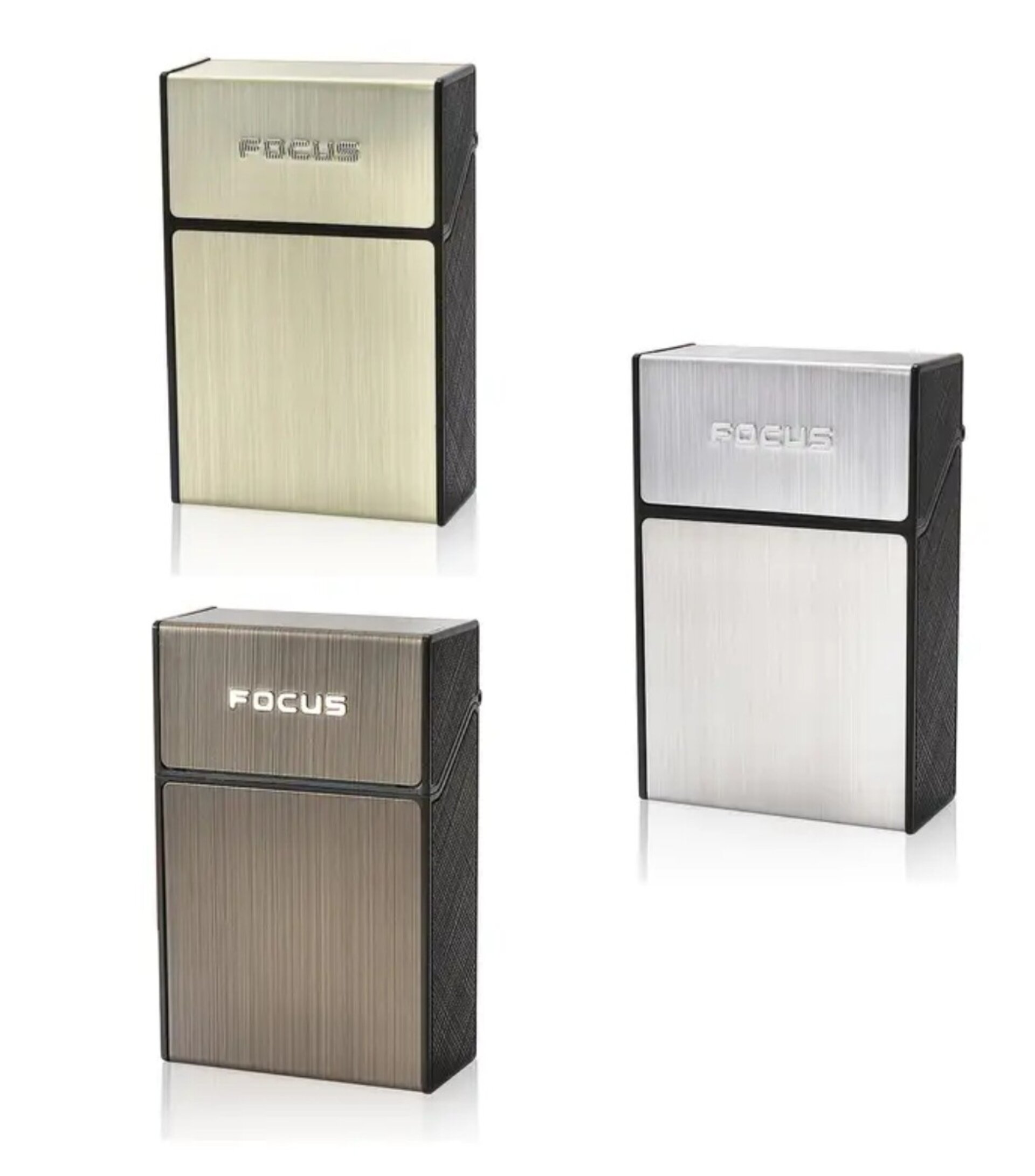 Envases Para Tabaco Y Perfumes Plata Focus - 4