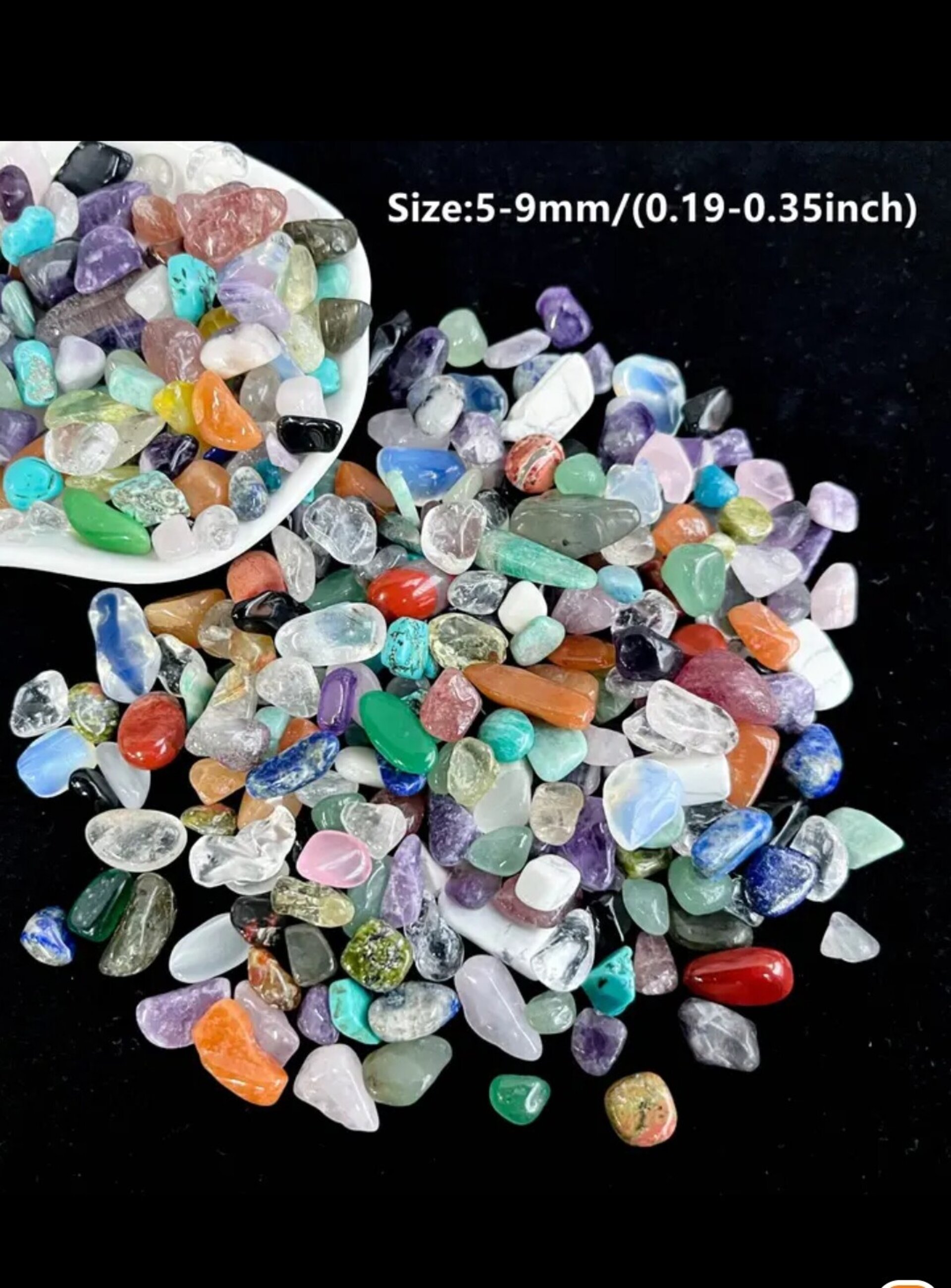 Piedras Cristal Natural Mezclados 5G - 3