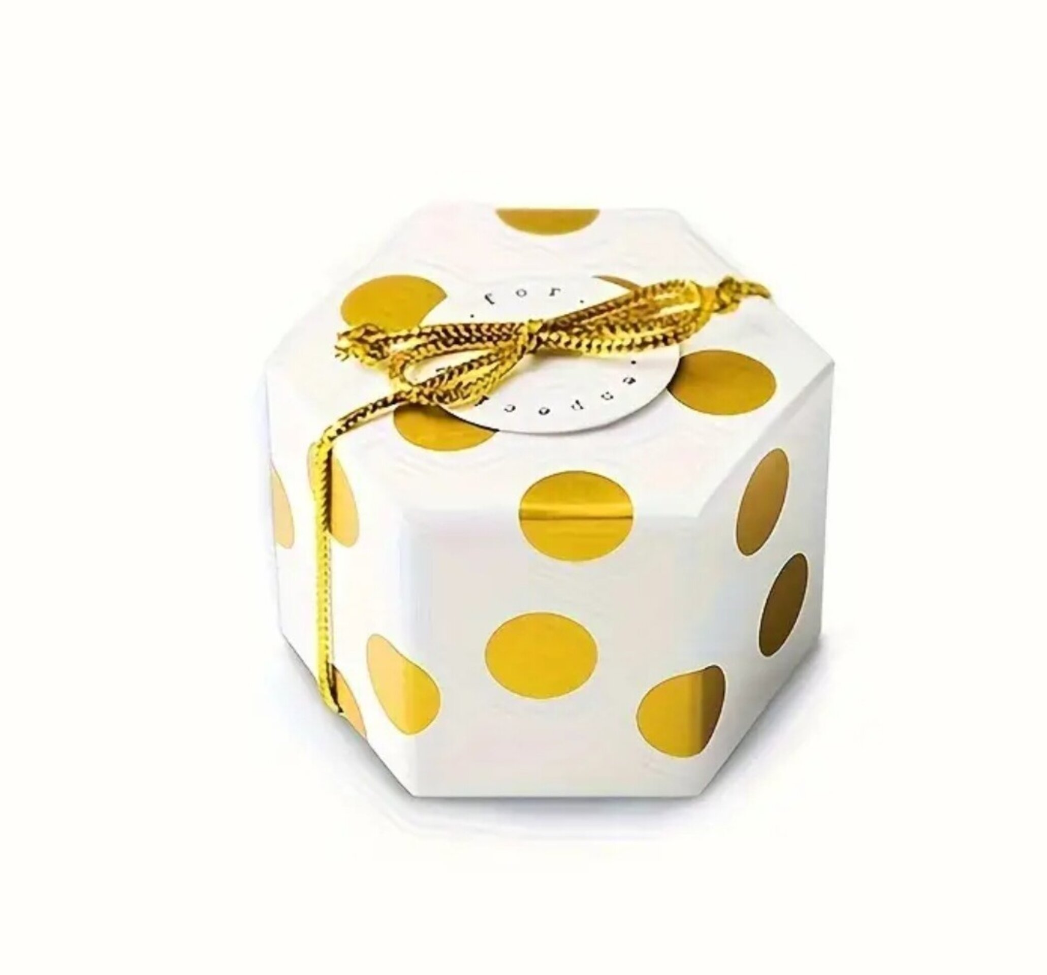 Caja Para Regalos 48x30x25 Lunares - 9